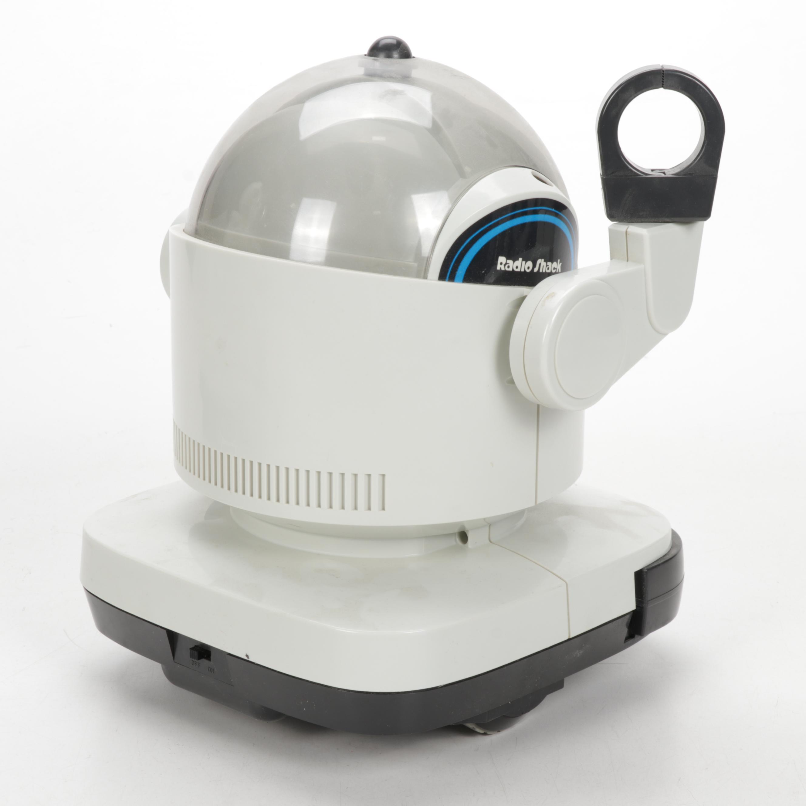 Radio Shack "Robie" Remote Control Robots with Tandy "Dustbot"