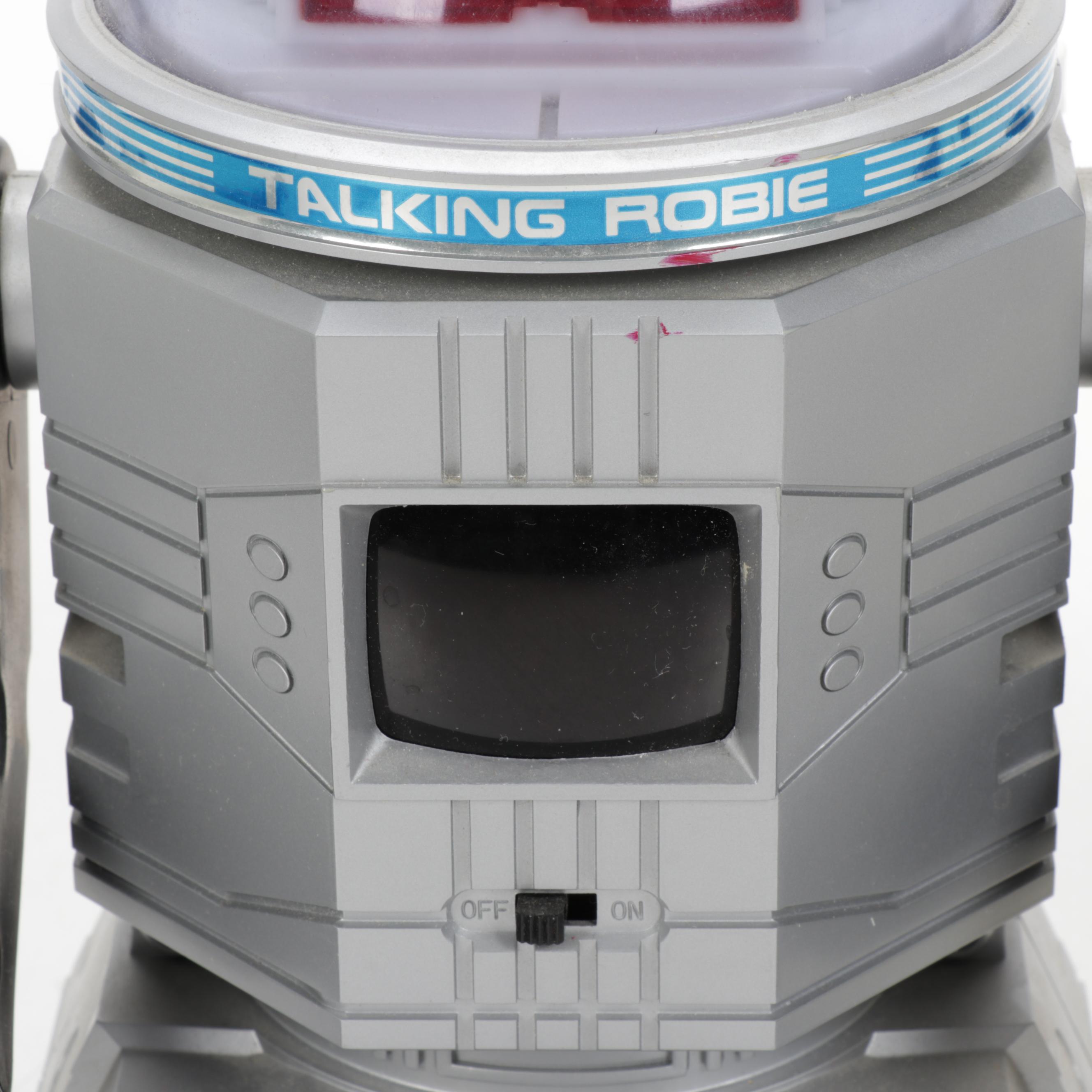 Radio Shack "Robie" Remote Control Robots with Tandy "Dustbot"