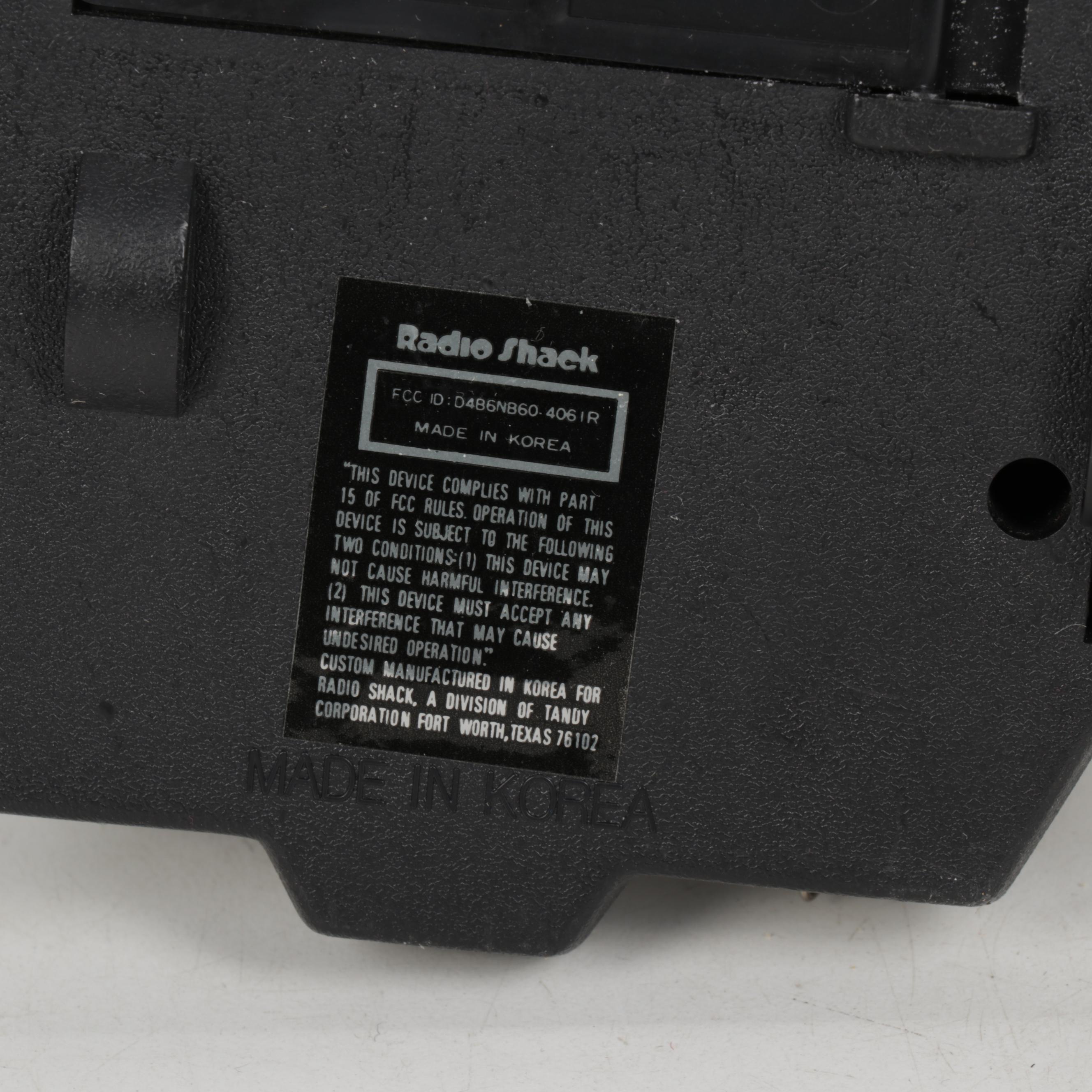 Radio Shack "Robie" Remote Control Robots with Tandy "Dustbot"