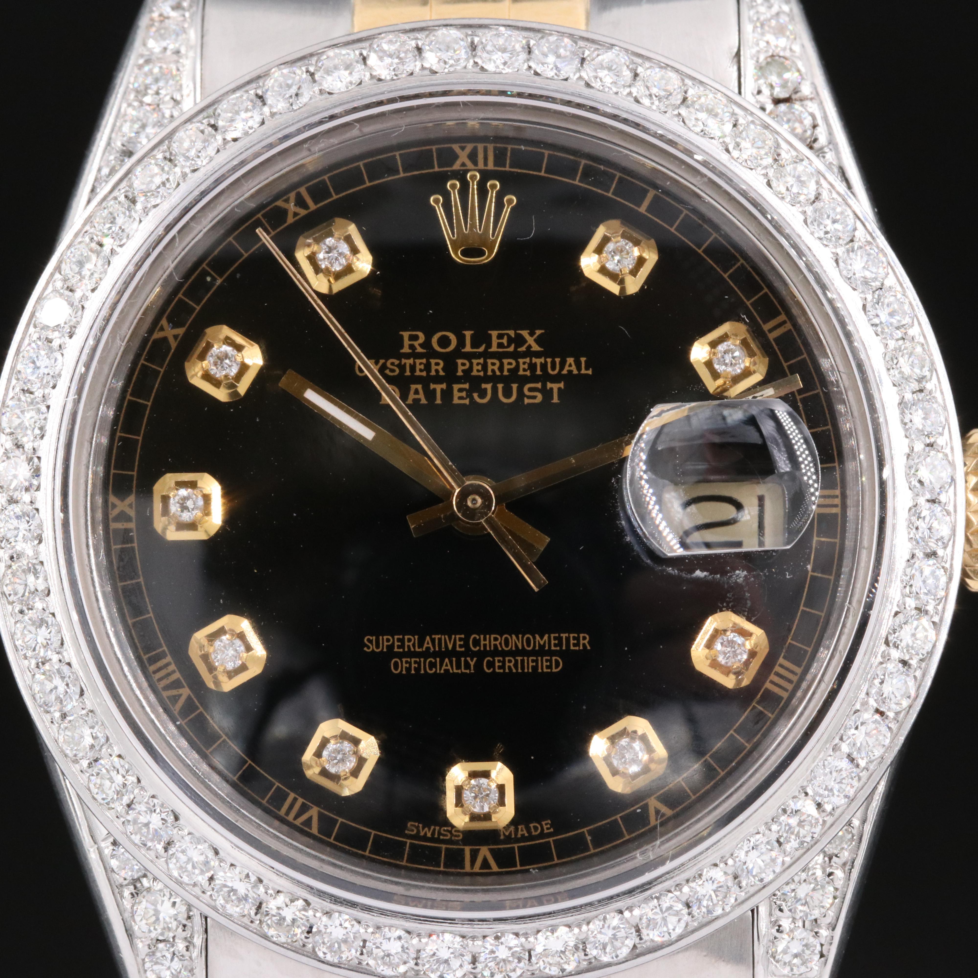 1983 Rolex Datejust 2.00 CTW Diamond Watch
