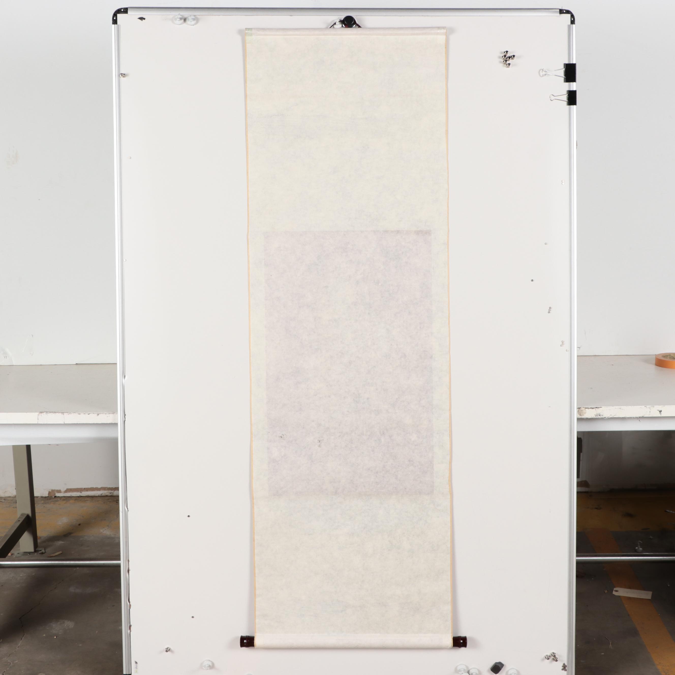 Serigraph After Yan Liben Tang Dynasty Painting "Yangzhi Guanyin"