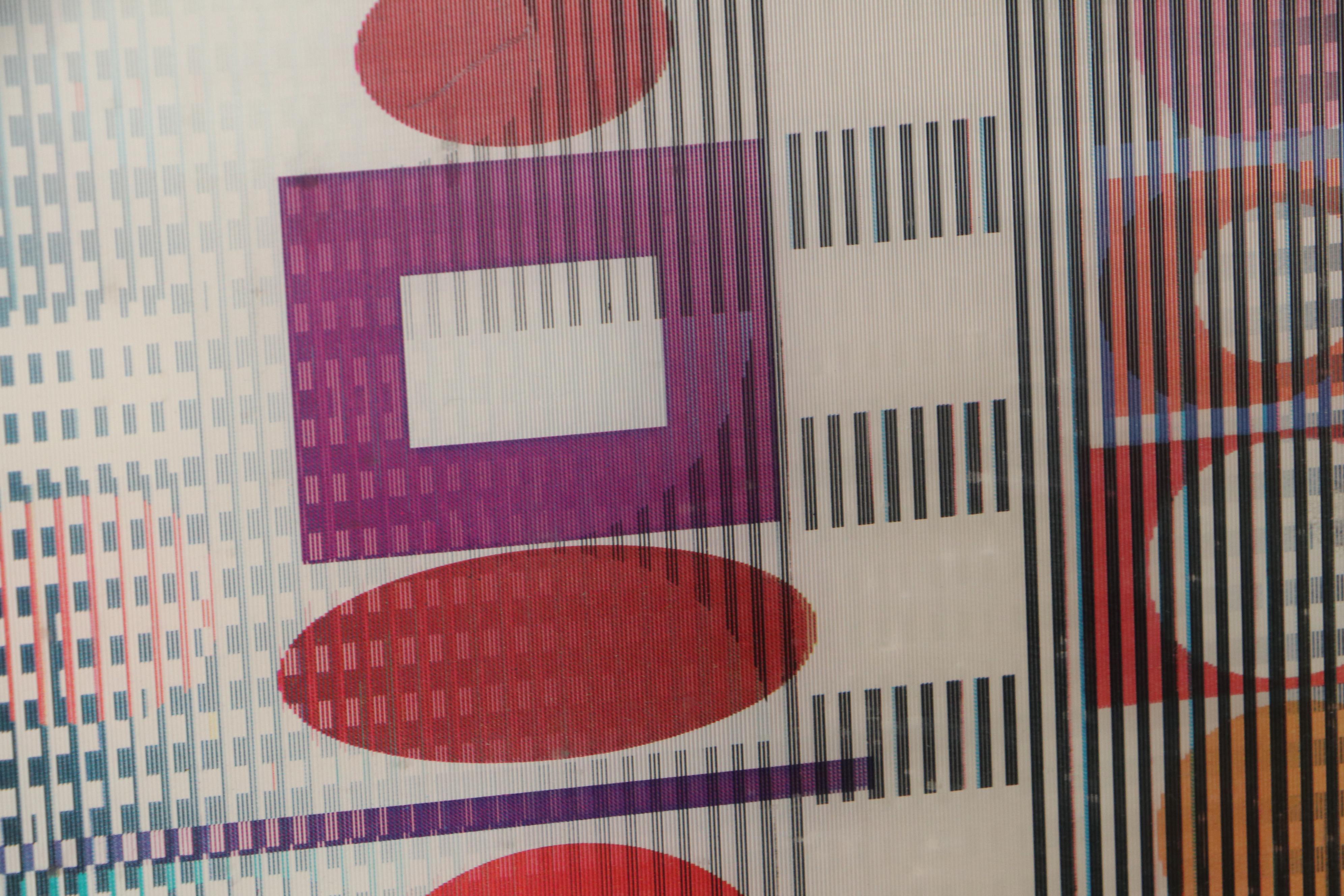 Yaacov Agam Agamograph "Double Metamorphosis"