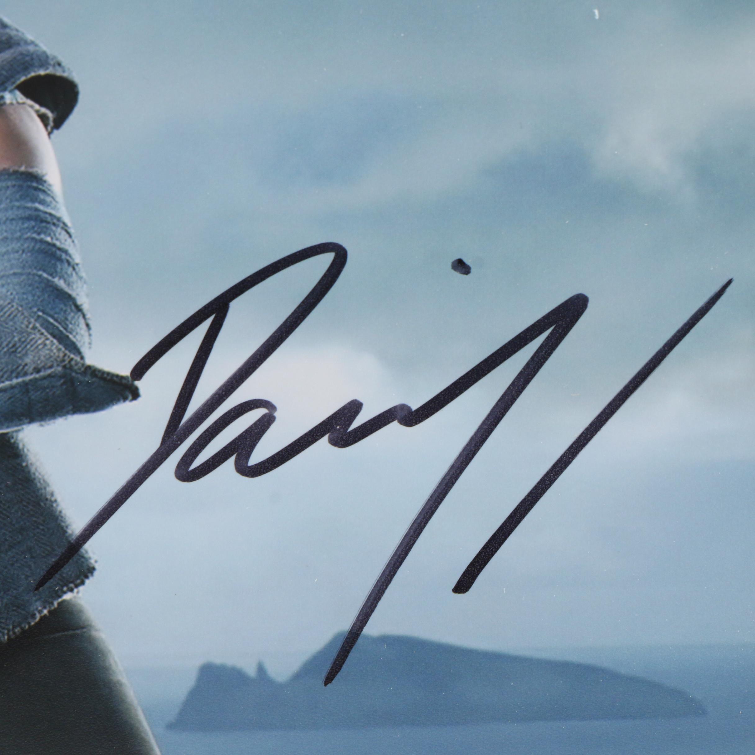 Daisy Ridley Signed "Star Wars: The Last Jedi" Giclée Publicity Print