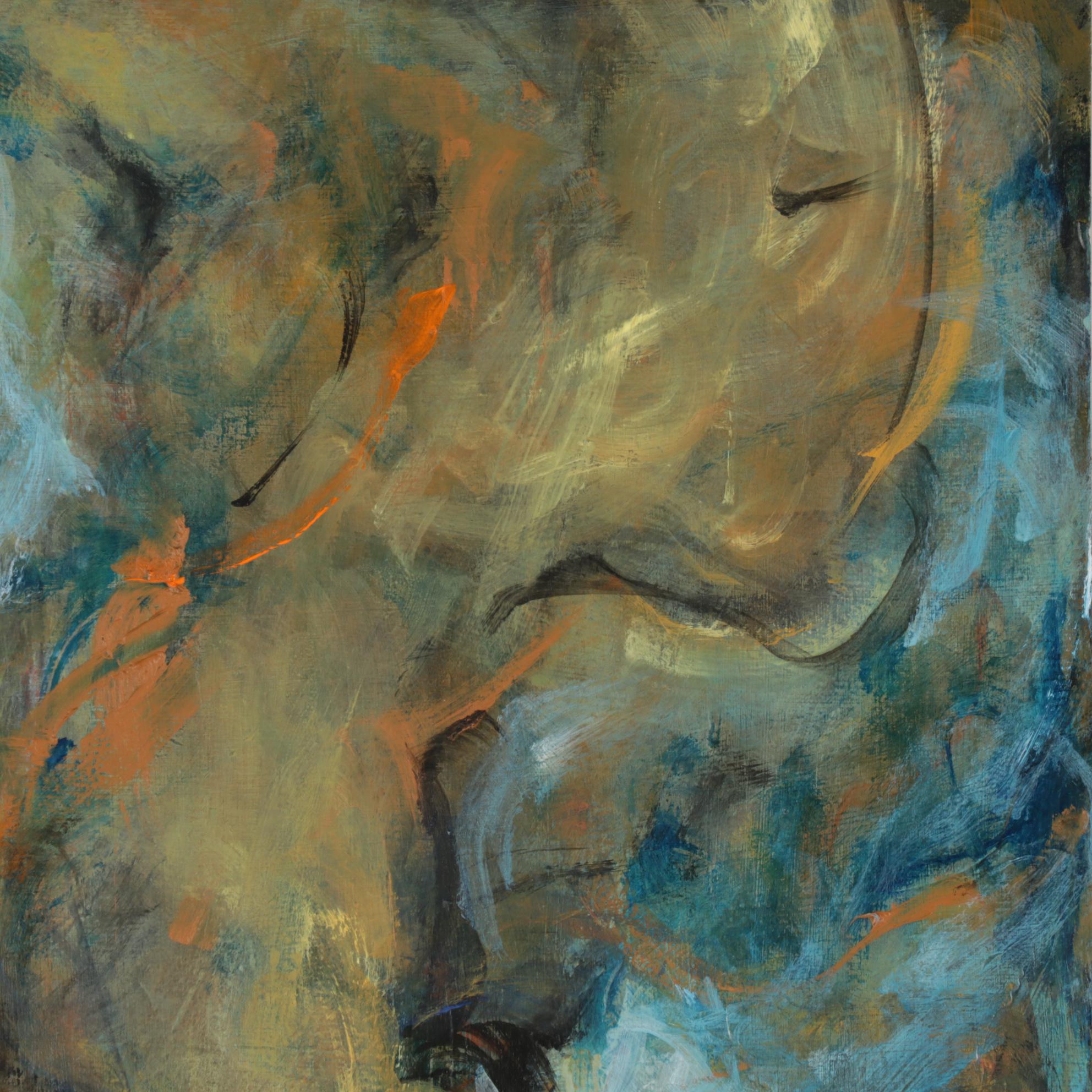 Chien Ming Su Abstract Oil Paintings