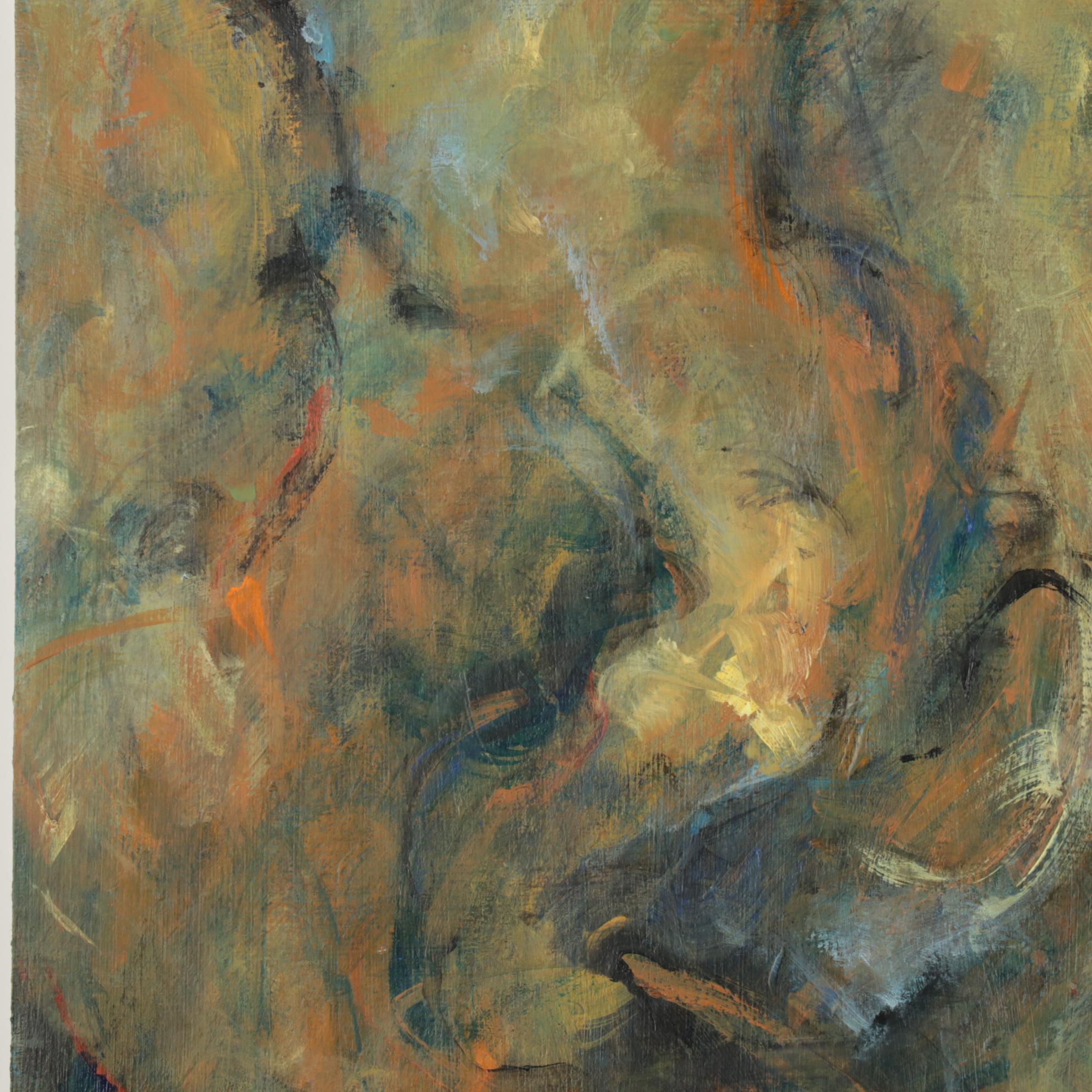 Chien Ming Su Abstract Oil Paintings