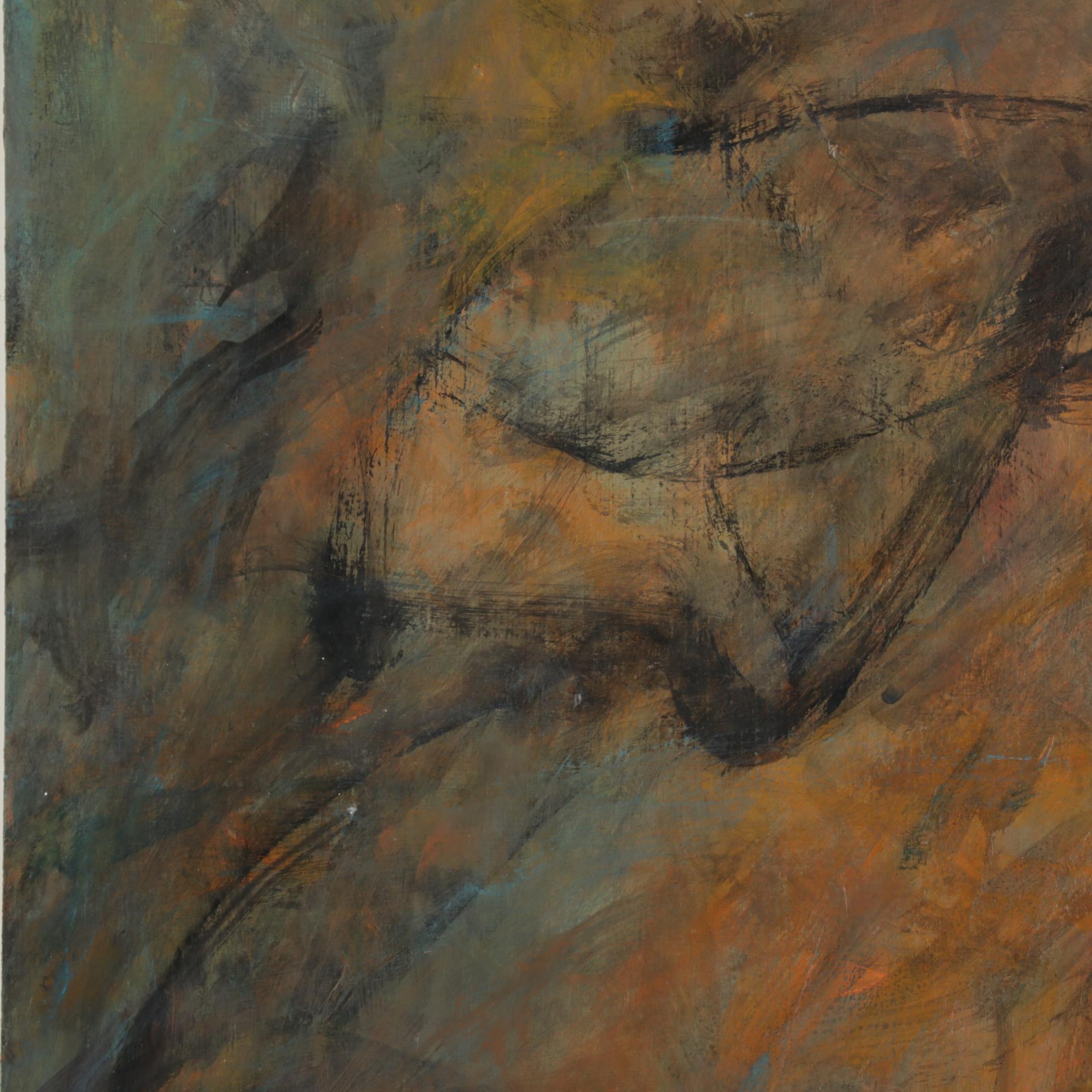 Chien Ming Su Abstract Oil Paintings