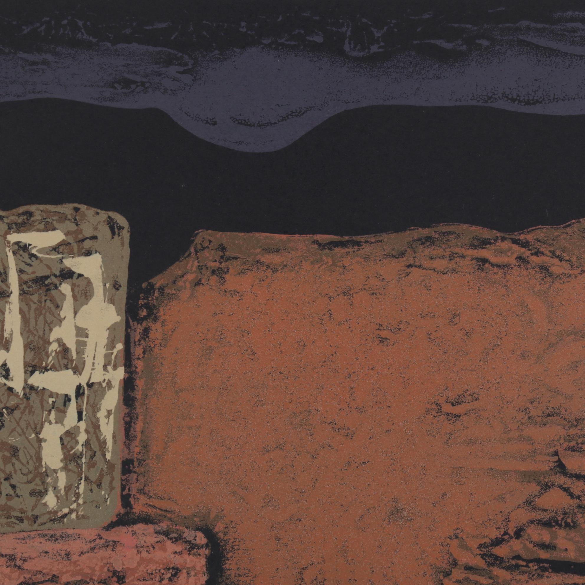 Charles Battaglini Relief Print "Metangas," Late 20th to 21st Century