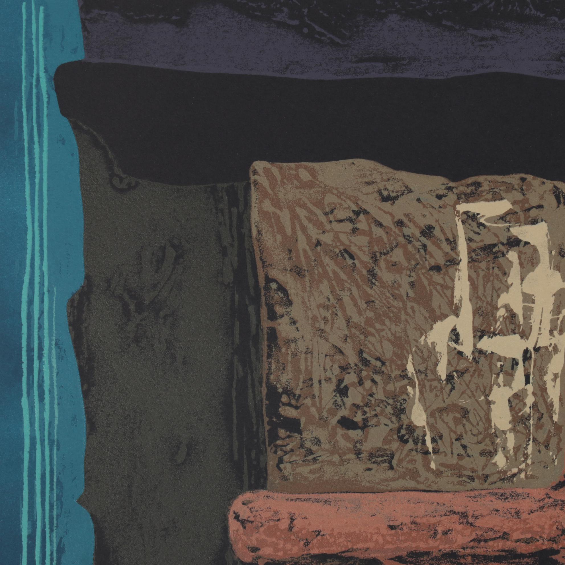 Charles Battaglini Relief Print "Metangas," Late 20th to 21st Century