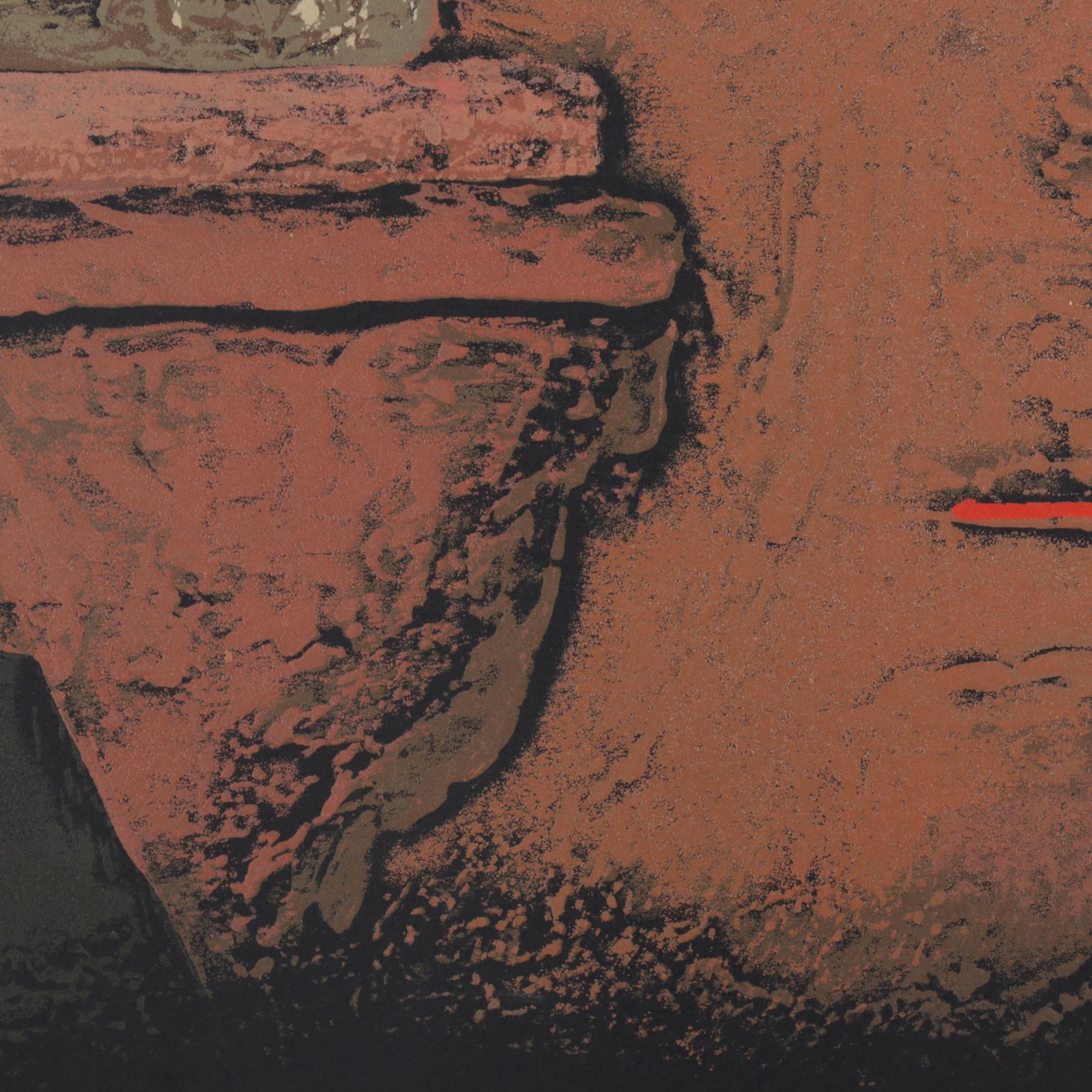 Charles Battaglini Relief Print "Metangas," Late 20th to 21st Century