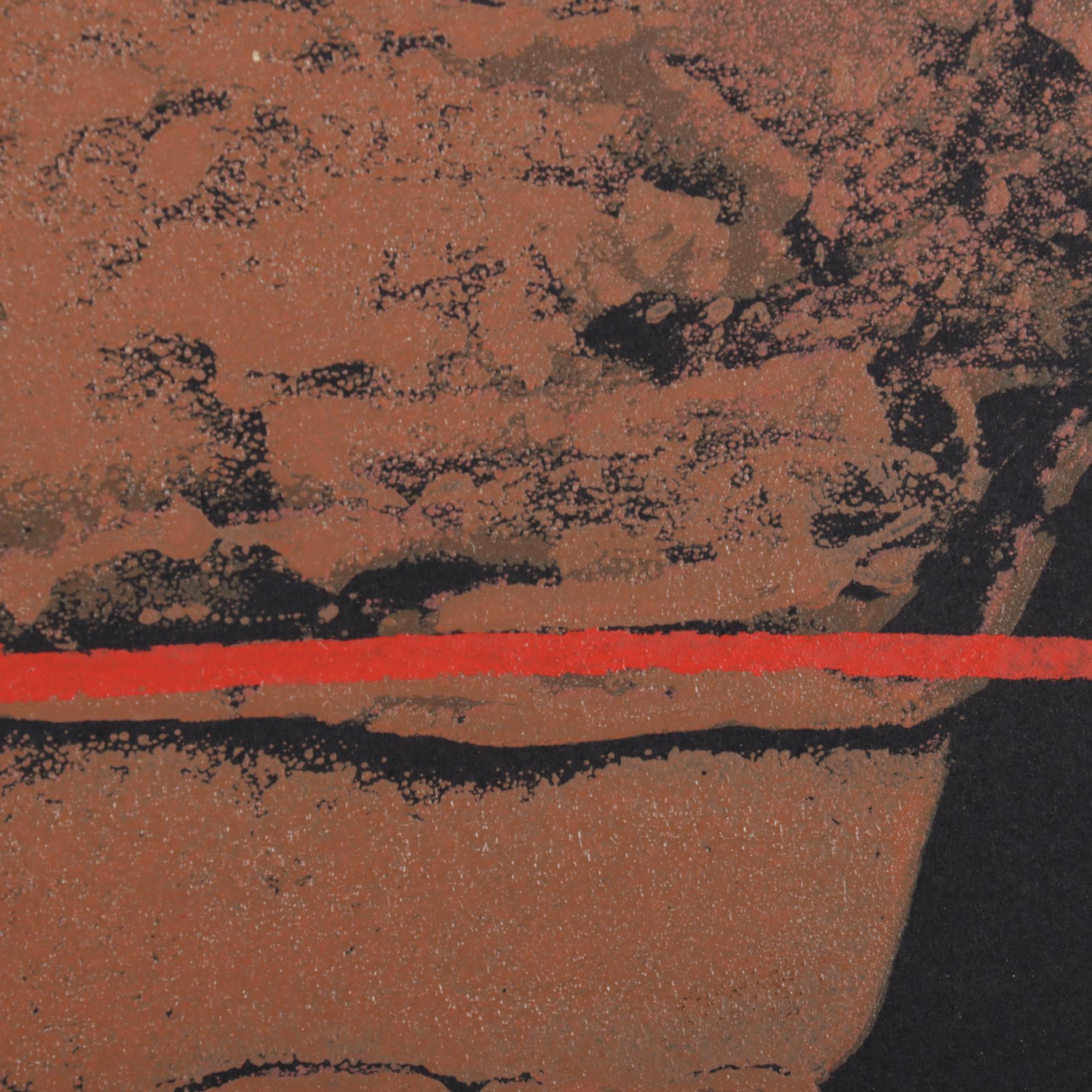 Charles Battaglini Relief Print "Metangas," Late 20th to 21st Century