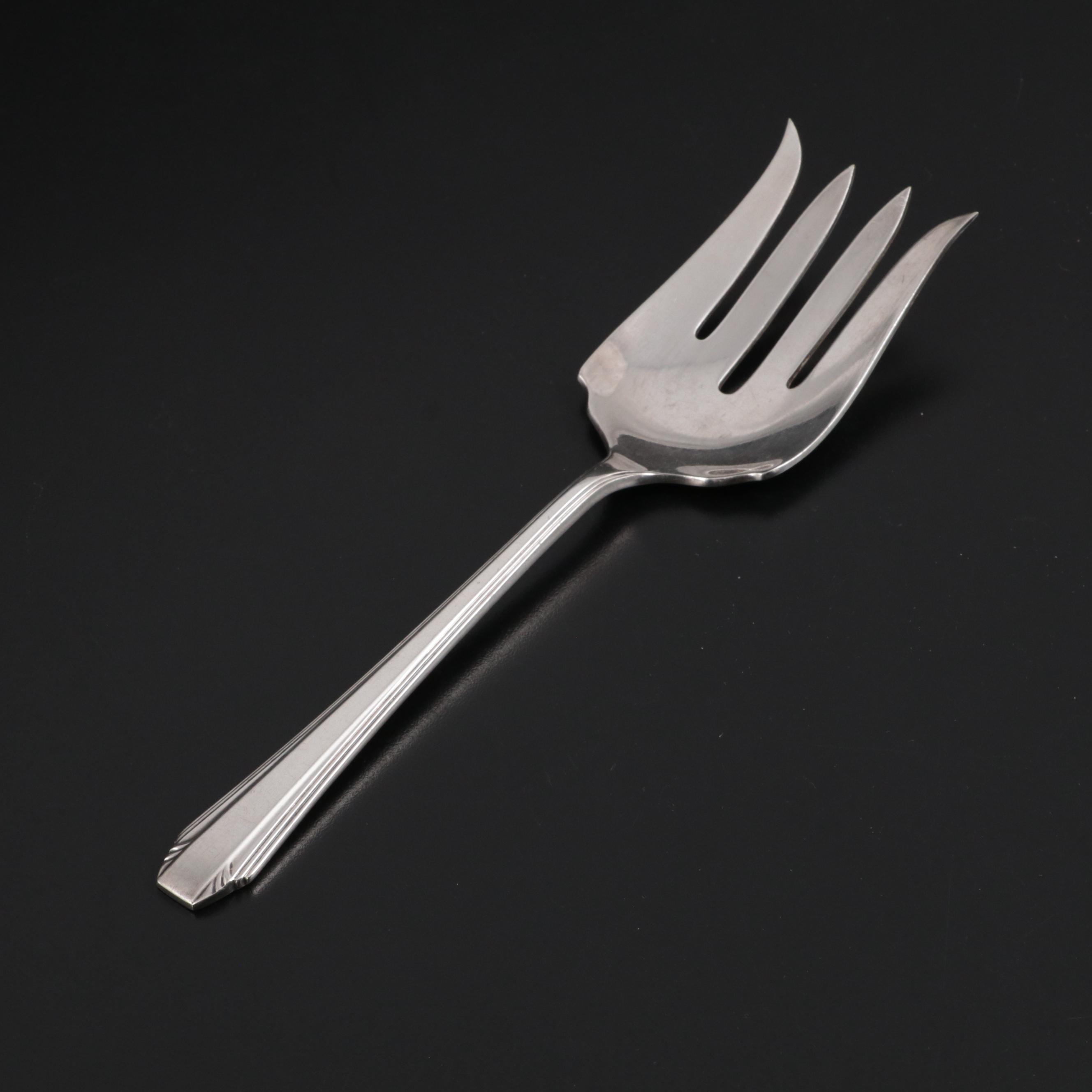 Sterling Silver and Silver Plate Utensils with Weighted Candlesticks and More