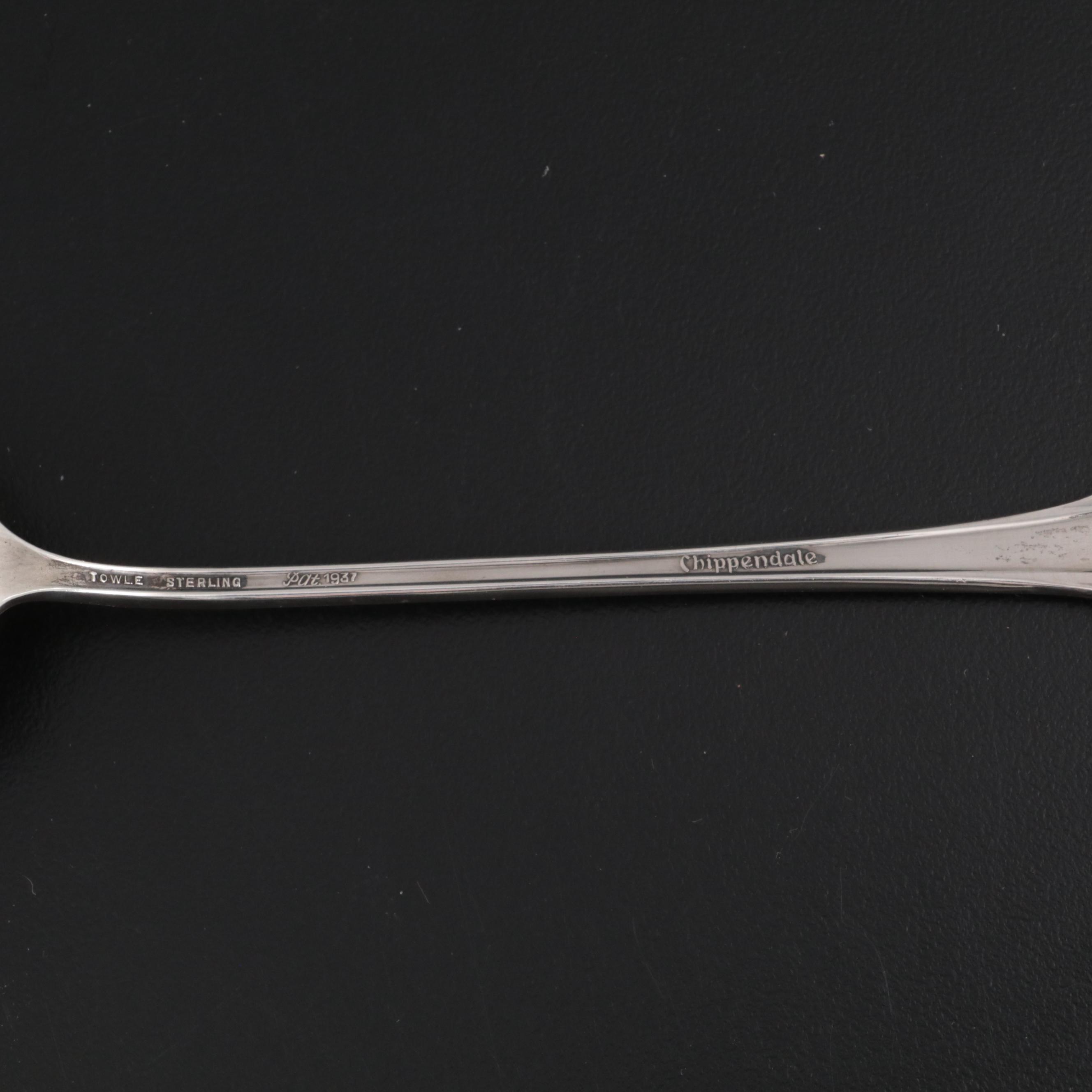 Sterling Silver and Silver Plate Utensils with Weighted Candlesticks and More