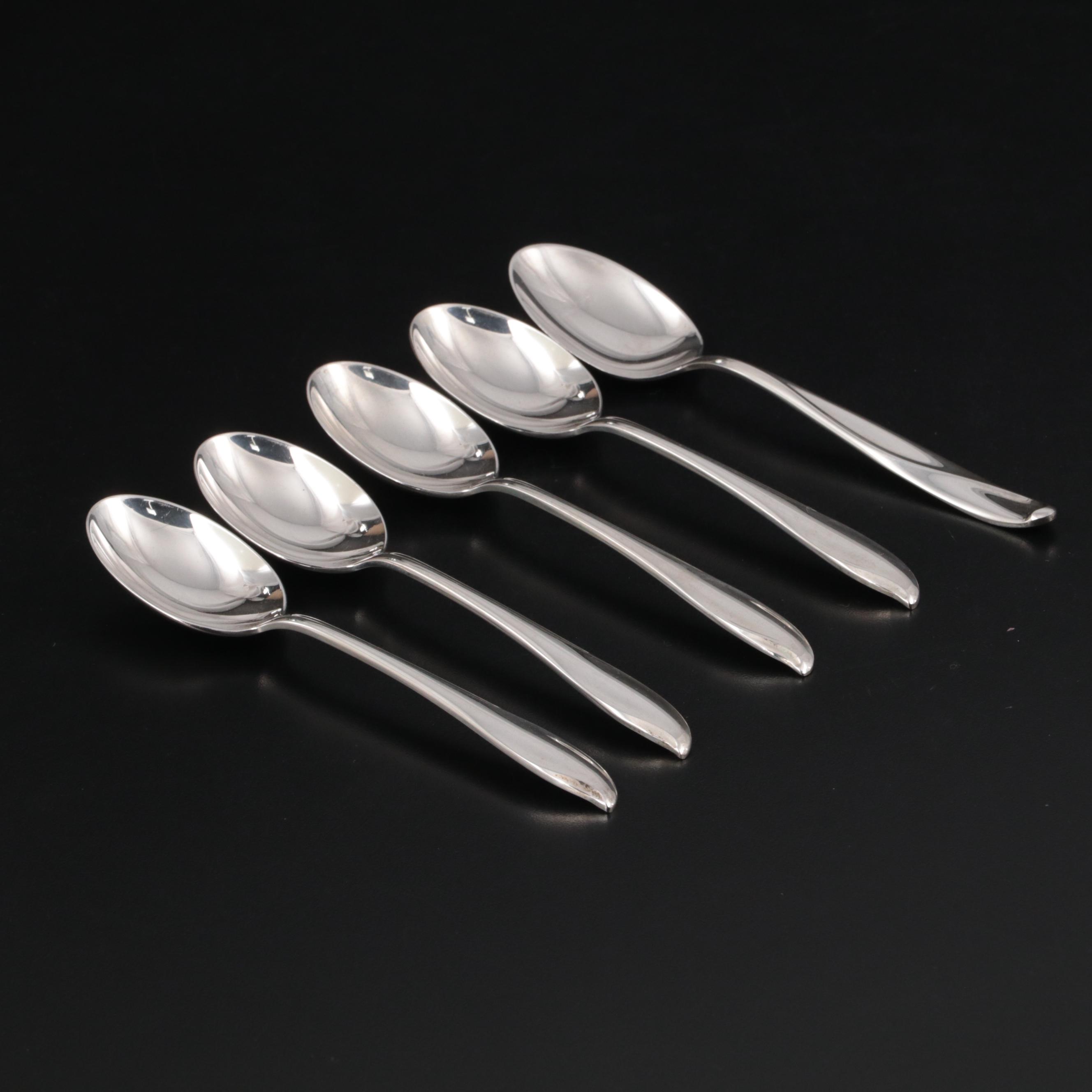 Sterling Silver and Silver Plate Utensils with Weighted Candlesticks and More