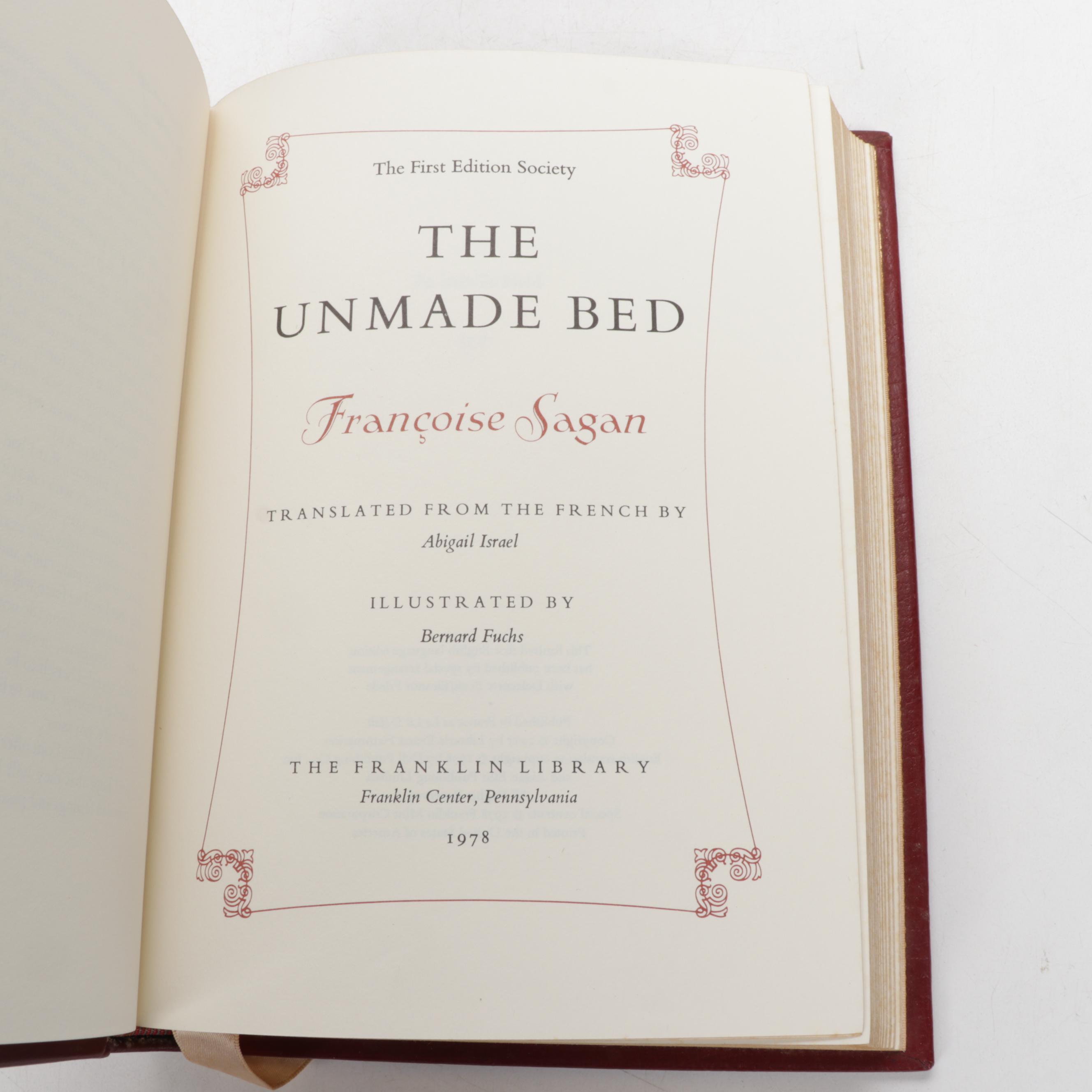 Franklin Library First Edition "Picture Palace" by Paul Theroux and More Books