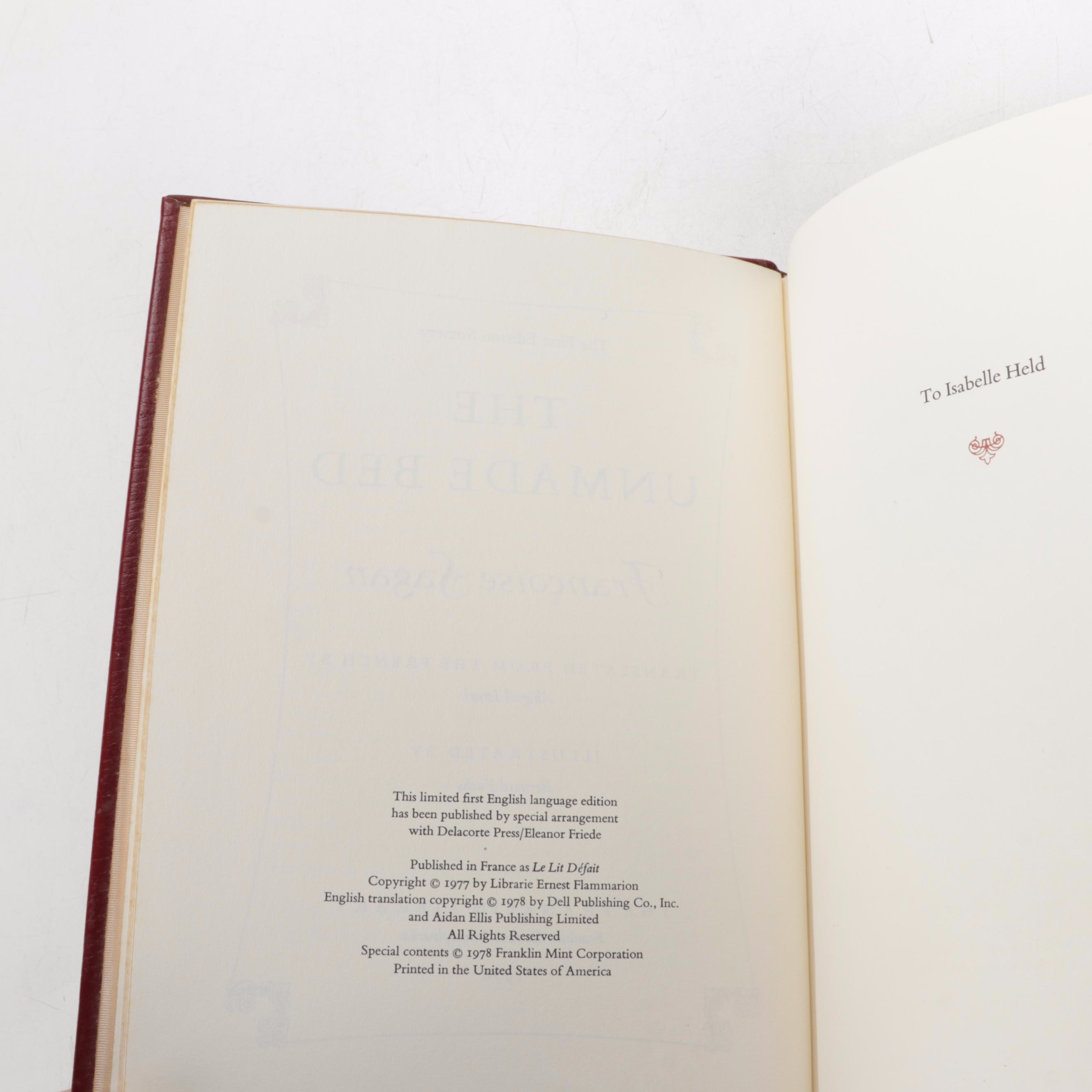 Franklin Library First Edition "Picture Palace" by Paul Theroux and More Books