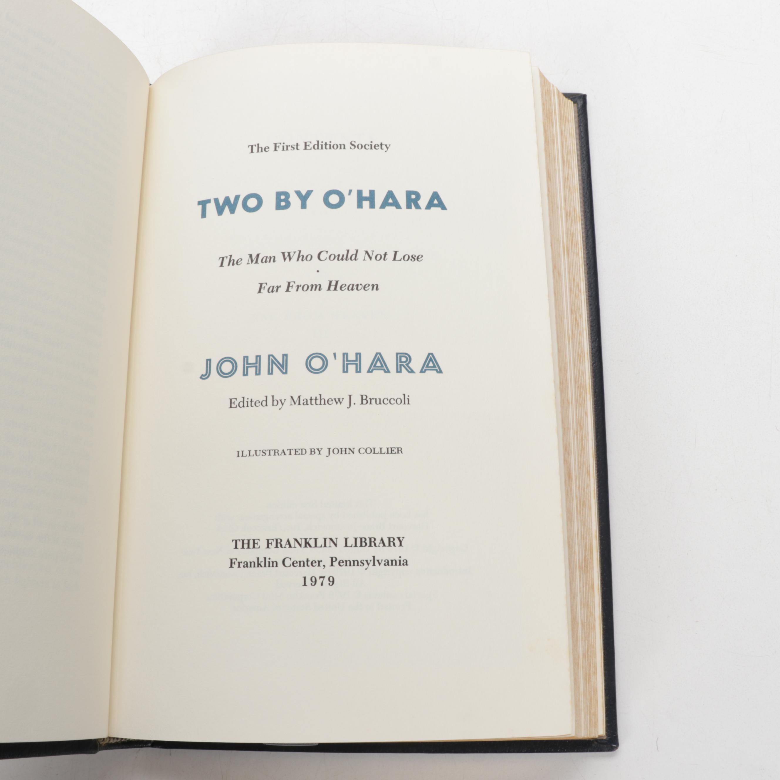 Franklin Library First Edition "Picture Palace" by Paul Theroux and More Books