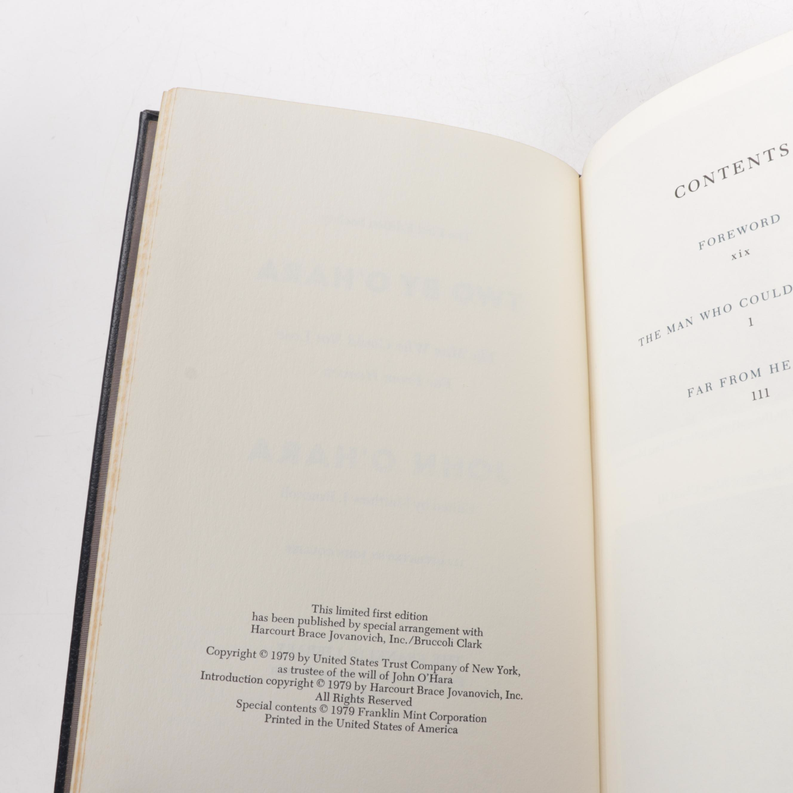 Franklin Library First Edition "Picture Palace" by Paul Theroux and More Books