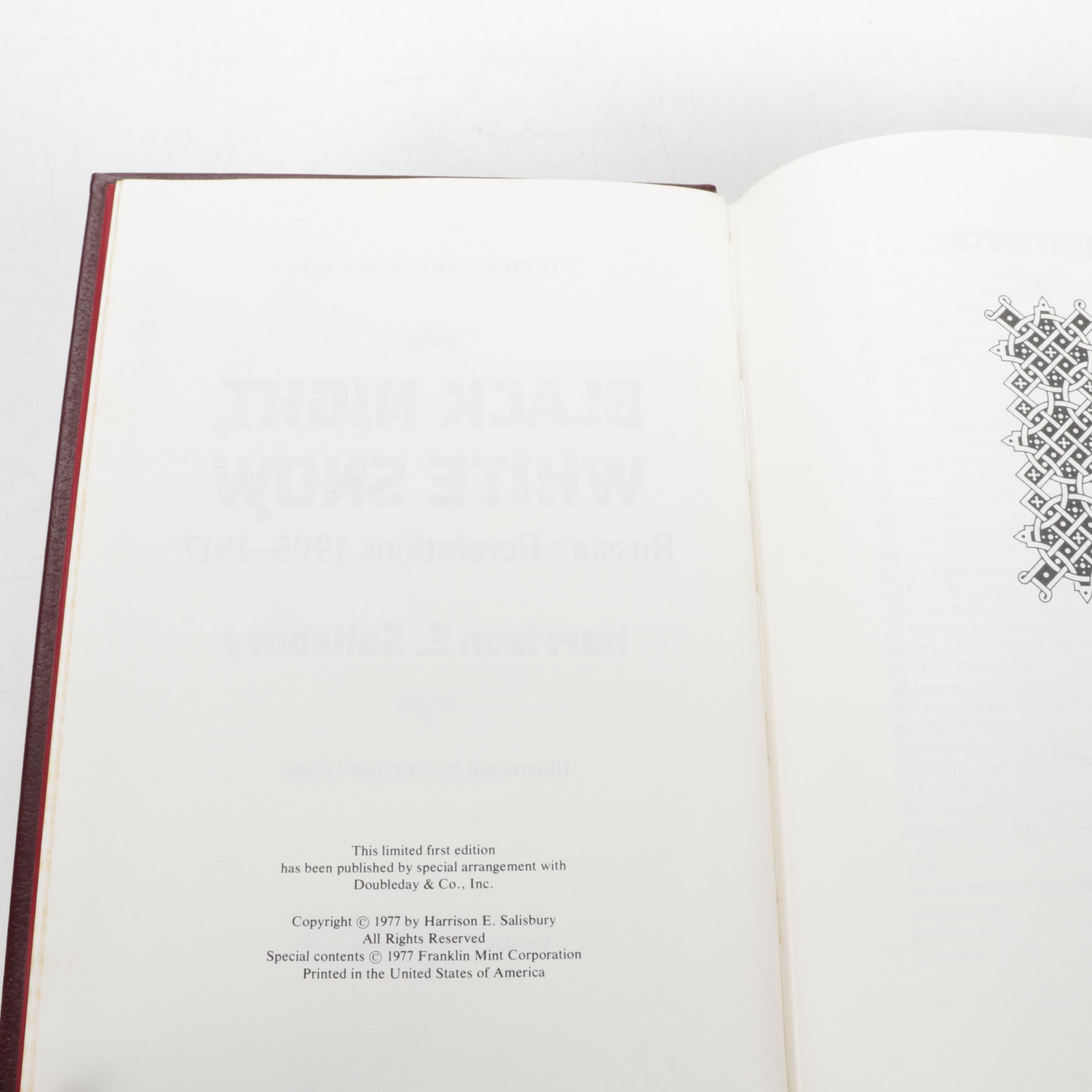 Franklin Library First Edition "Picture Palace" by Paul Theroux and More Books