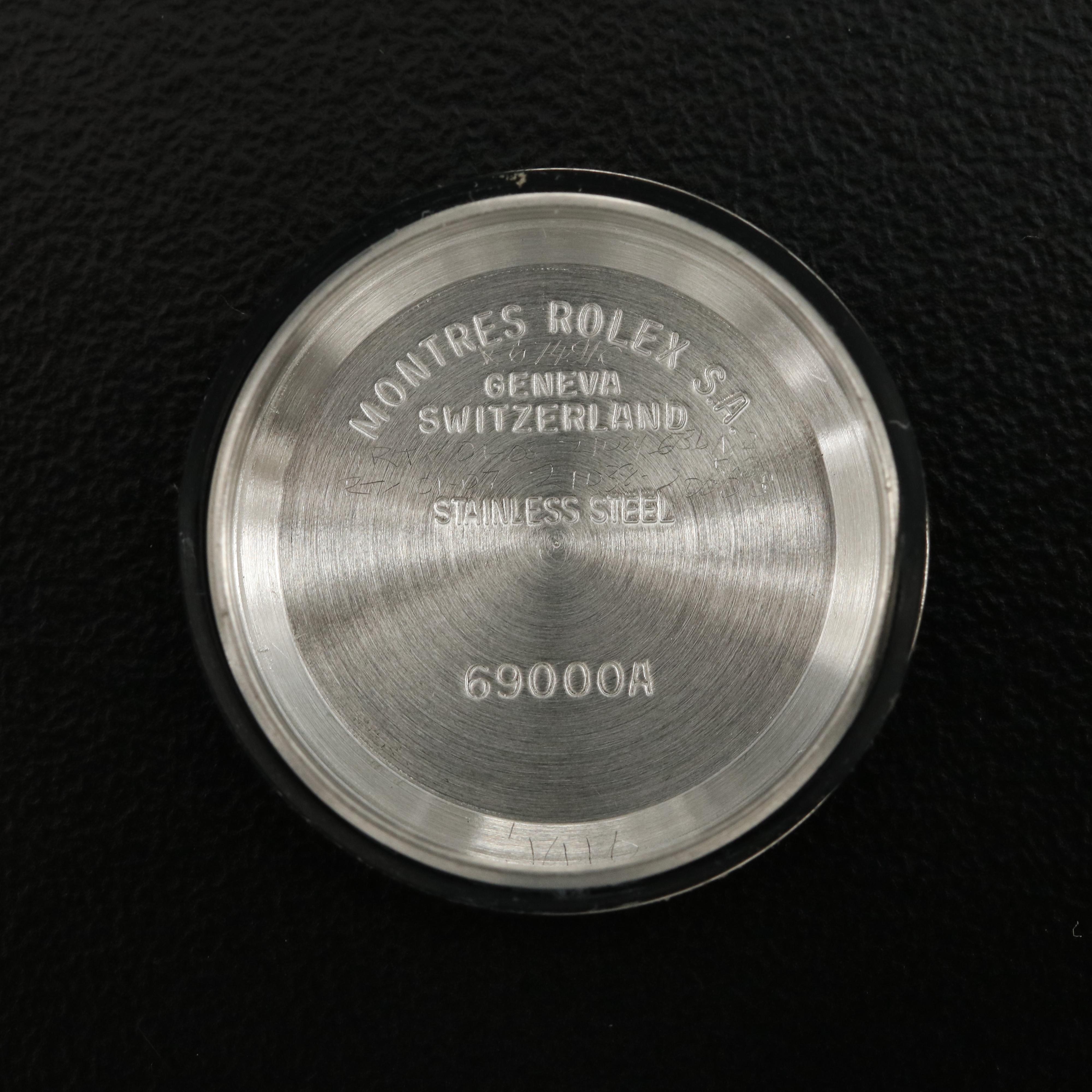 1991 Rolex Datejust Gold Roman, Ivory Pyramid Dial Watch