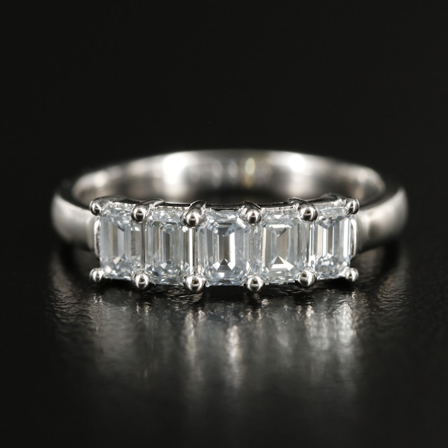 14K 1.30 CTW Lab Grown Diamond Ring