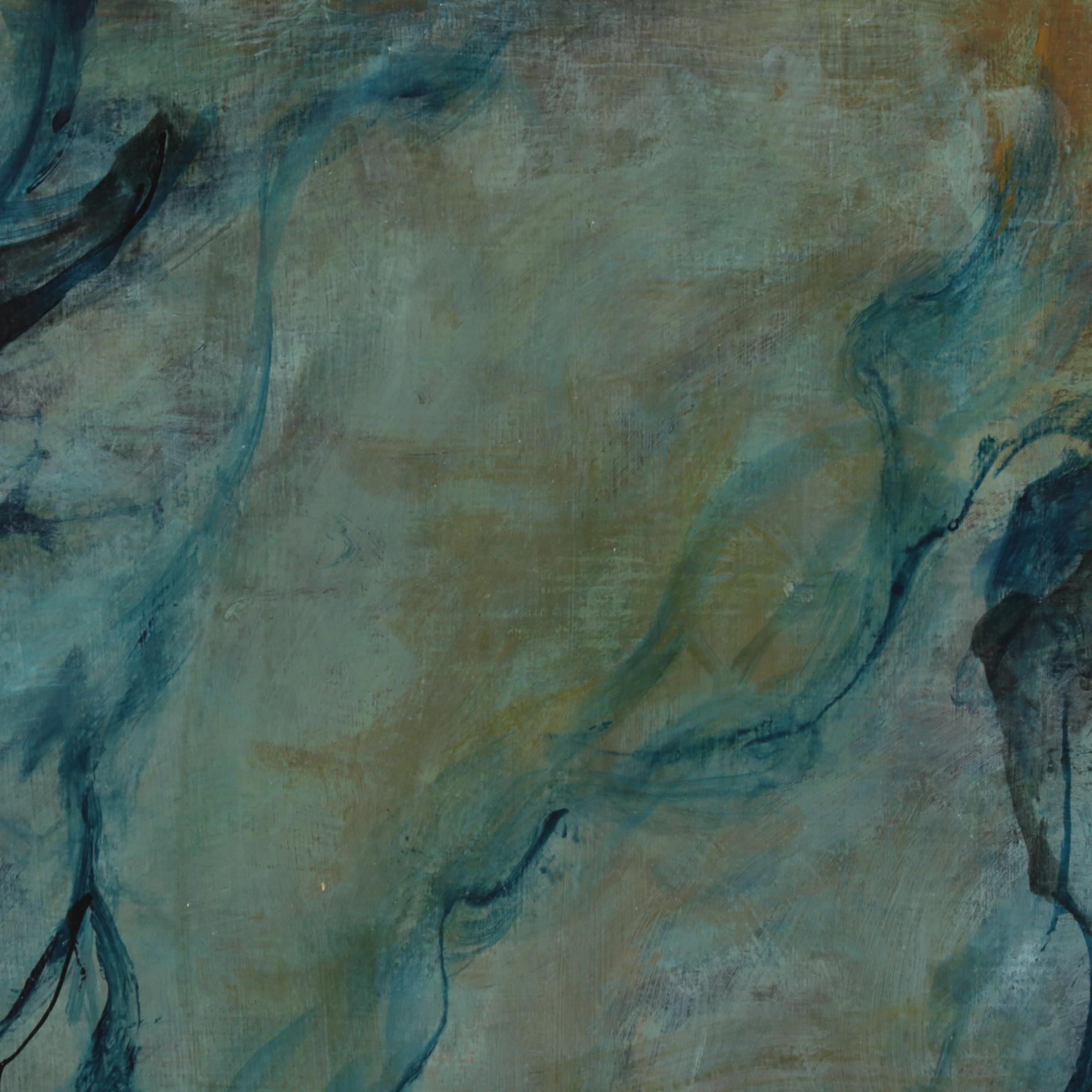 Chien Ming Su Abstract Oil Paintings, Late 20th to 21st Century