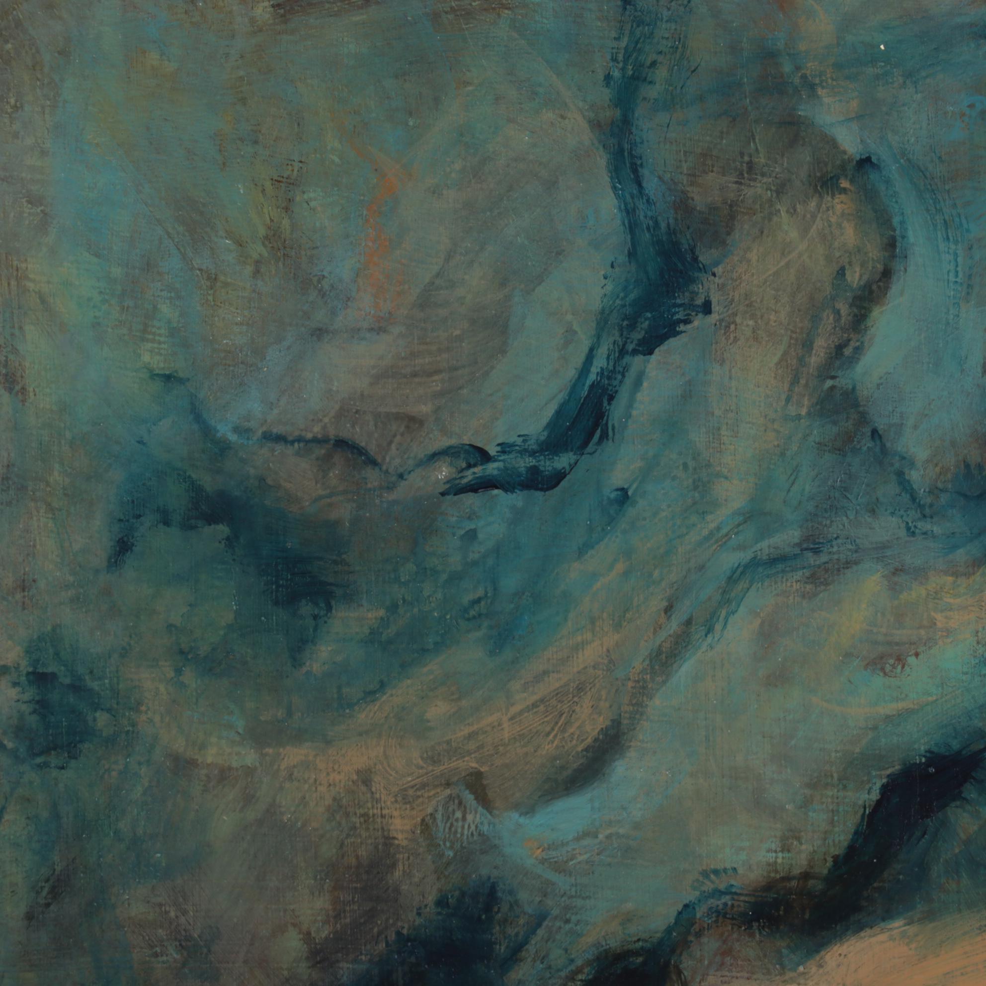 Chien Ming Su Abstract Oil Paintings, Late 20th to 21st Century