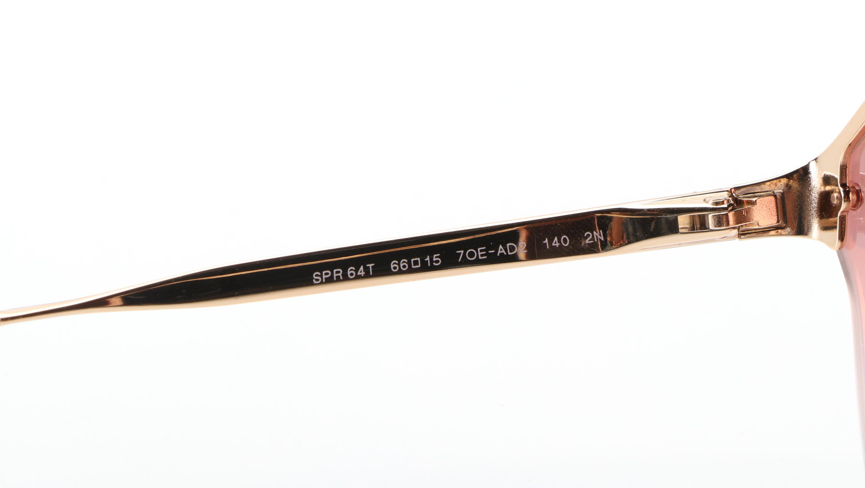 Prada SPR 64T Oversized Sunglasses with Case and Box