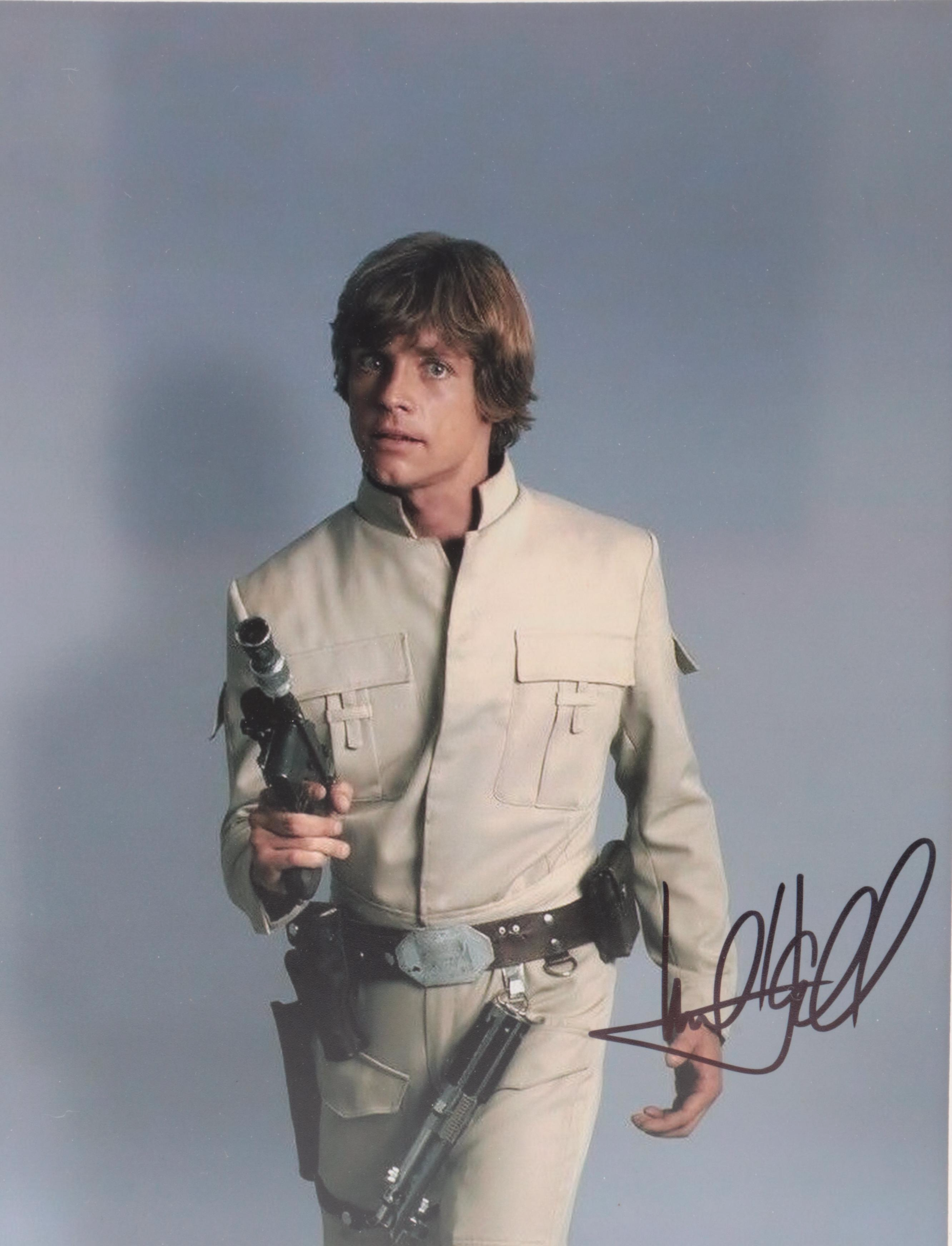 Mark Hamill Signed "Star Wars" Giclée with COA