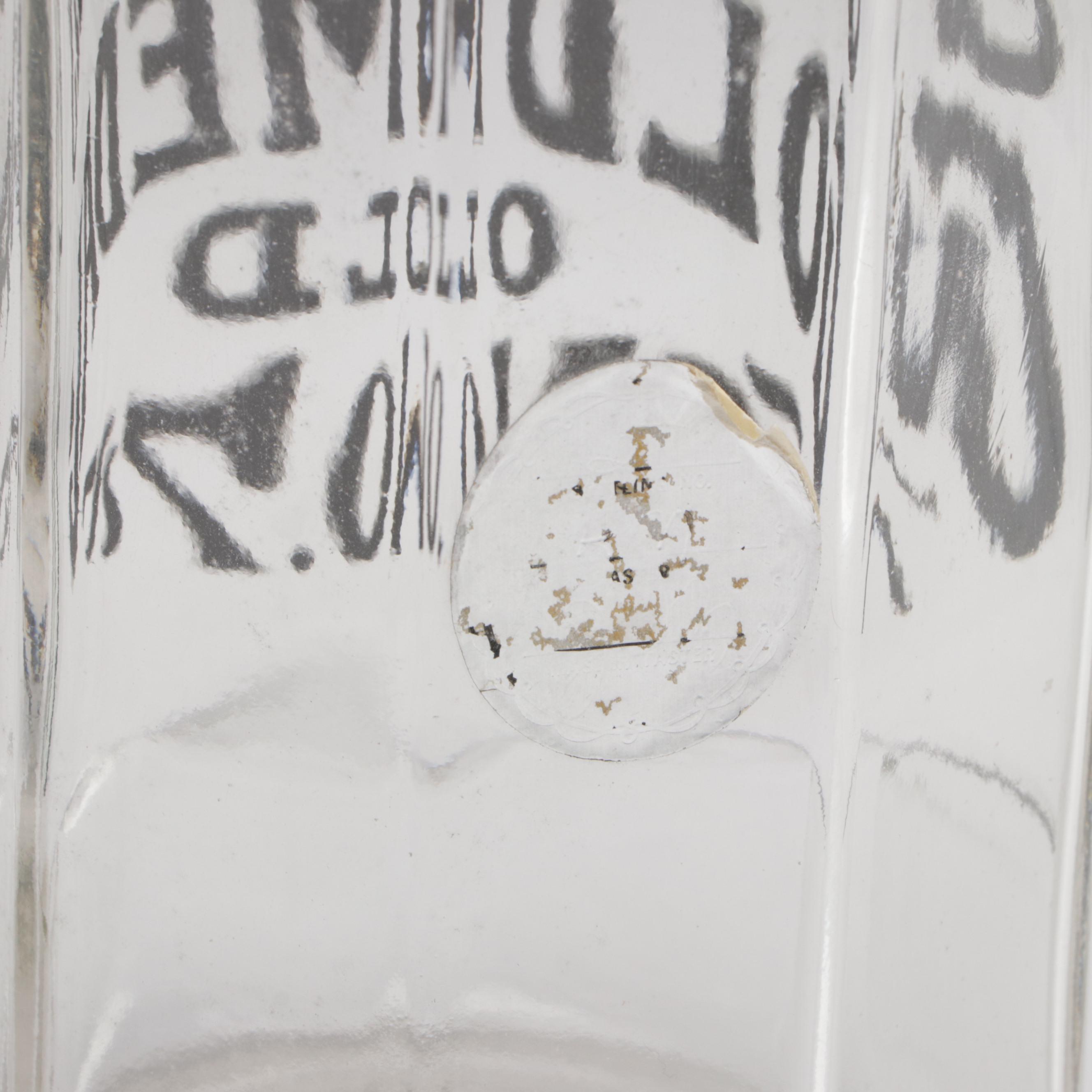 Jack Daniel's Gold Medal Old No. 7 Whiskey Bottle Decanters