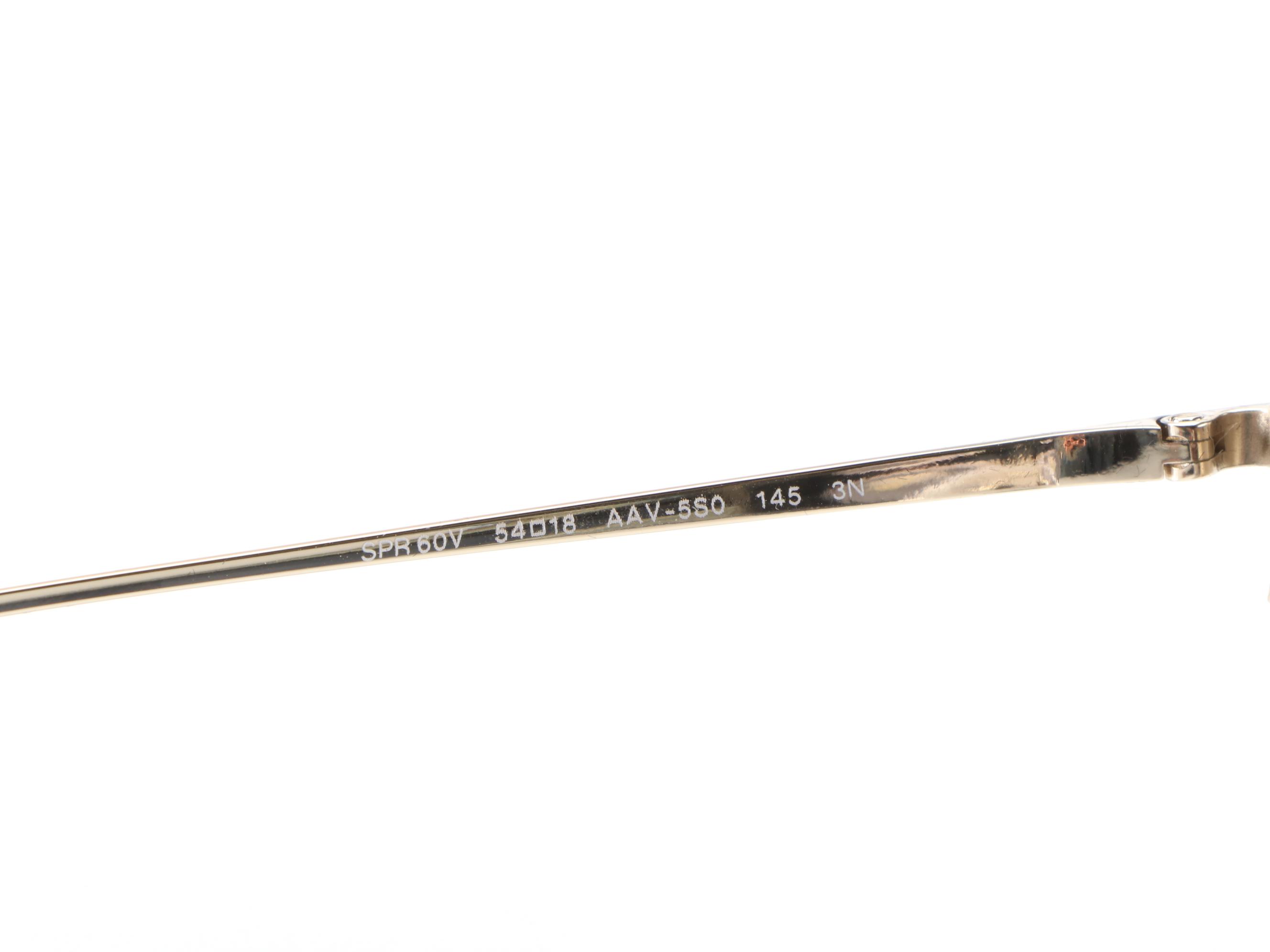 Prada SPR60V Cat Eye Sunglasses with Case and Box