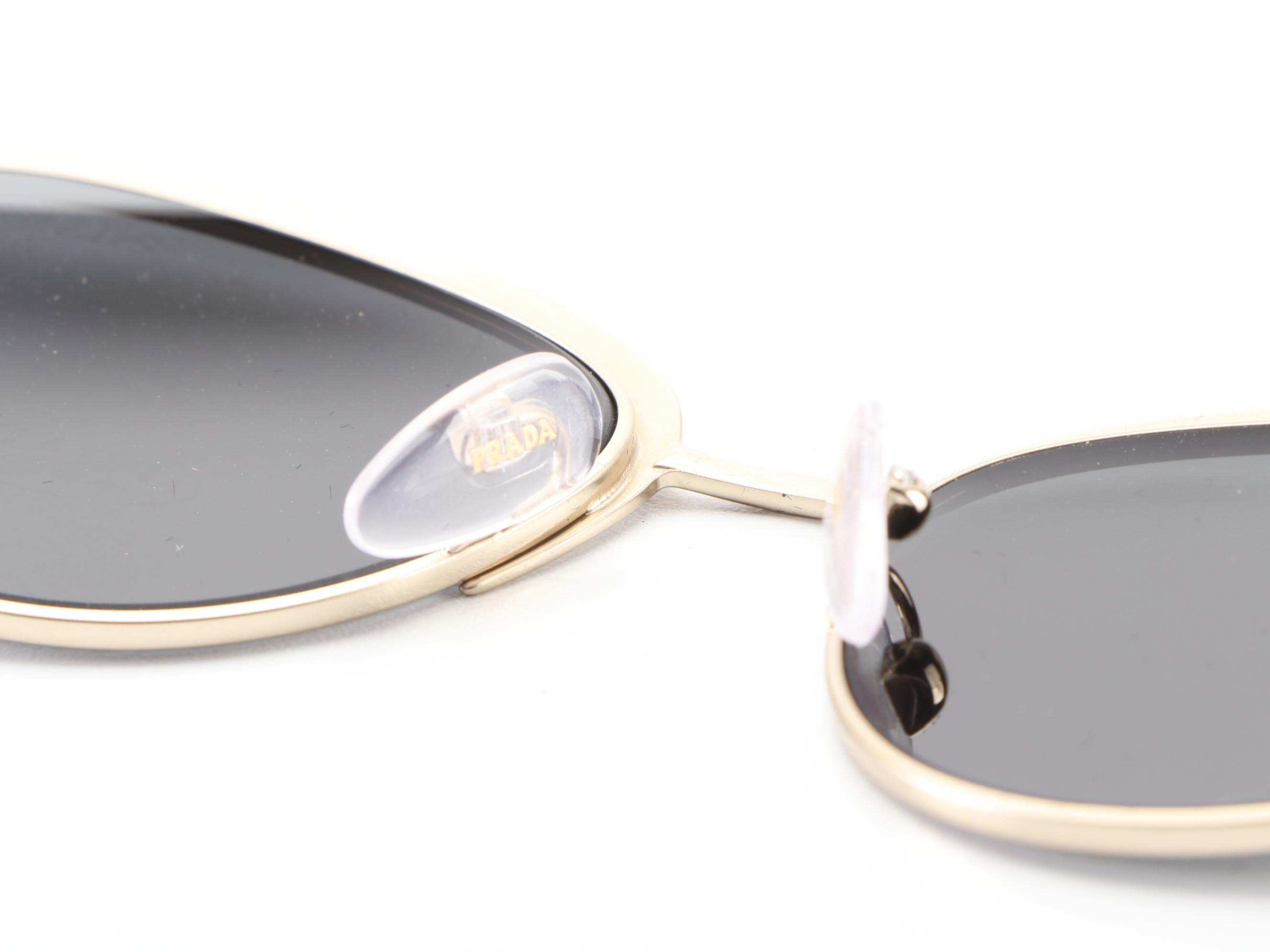 Prada SPR60V Cat Eye Sunglasses with Case and Box