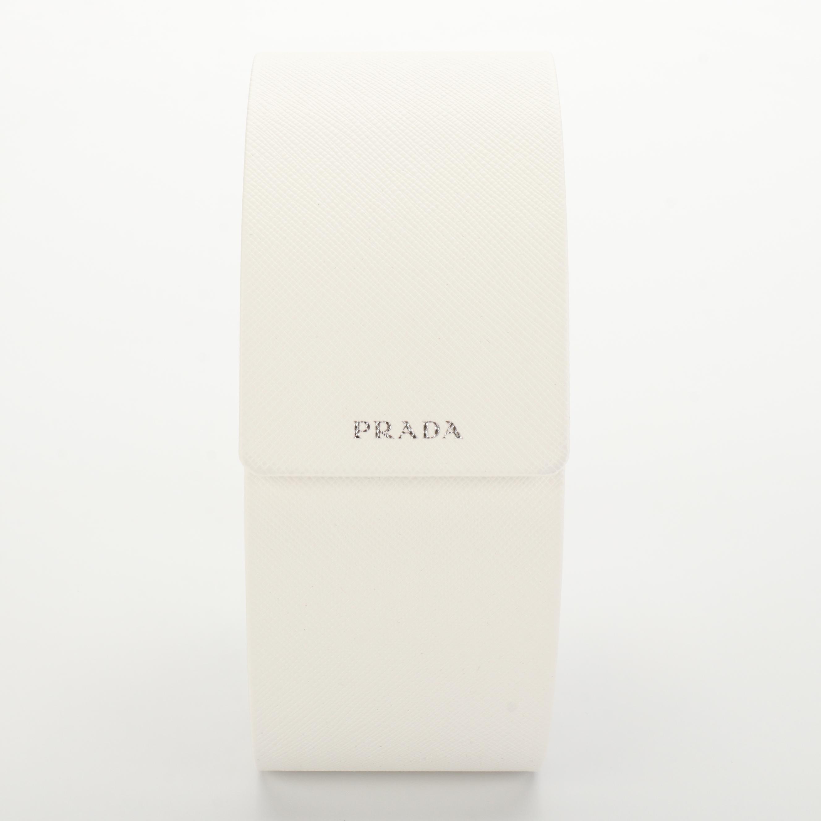 Prada SPR75V Square Polarized Sunglasses with Case