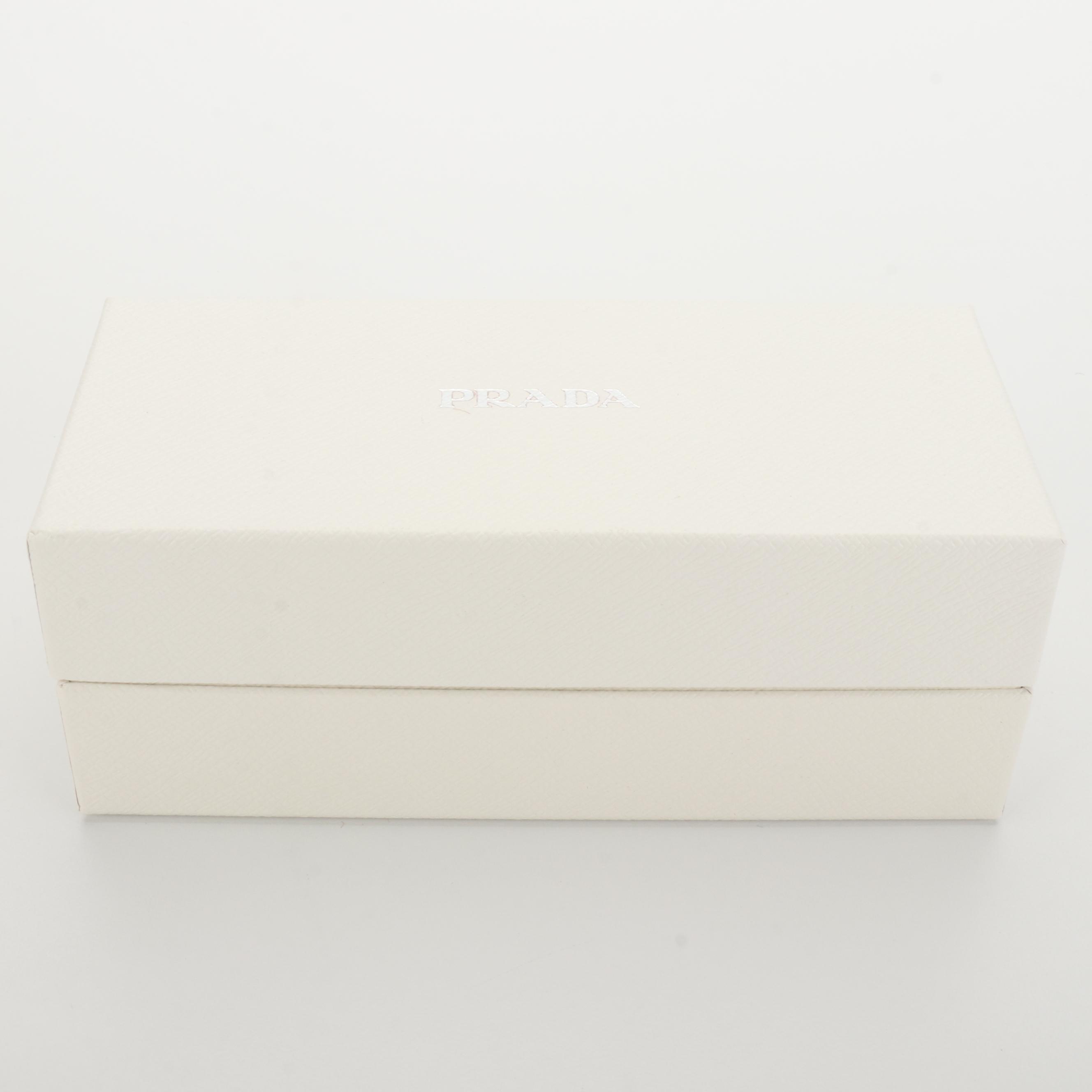 Prada SPR75V Square Polarized Sunglasses with Case