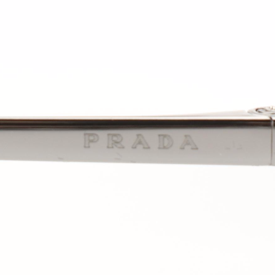 Prada SPR18U Sunglasses in Grey Havana with Case and Box