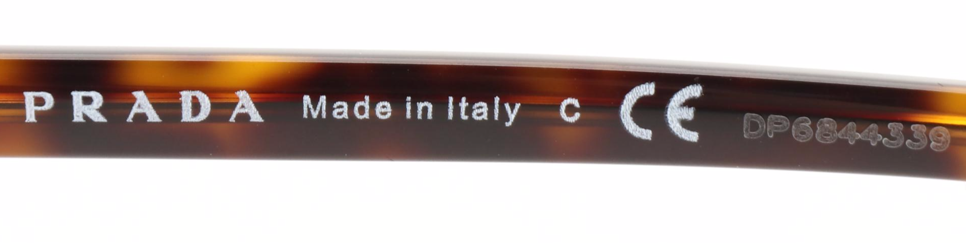 Prada SPR 68V Round Sunglasses with Case and Box