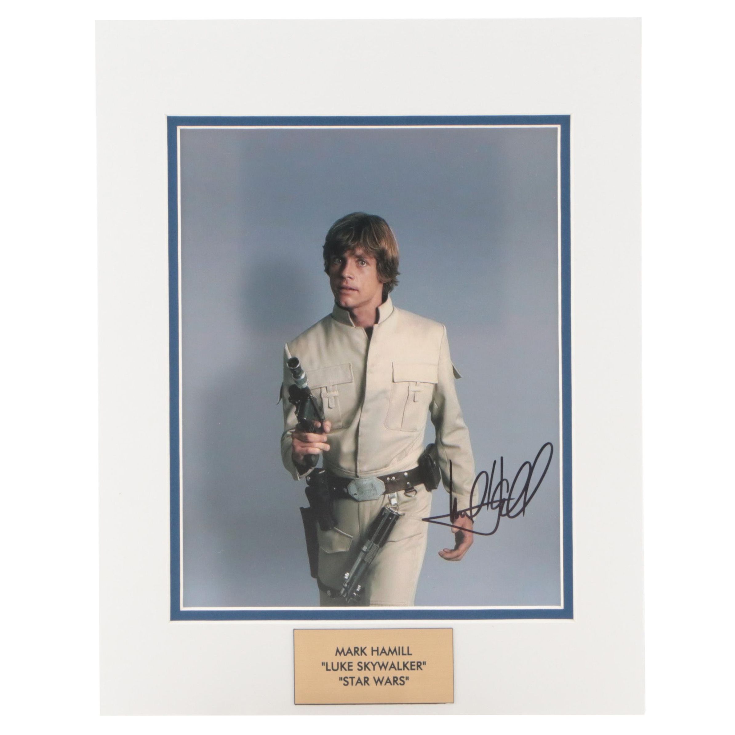 Mark Hamill Signed "Star Wars" Giclée with COA