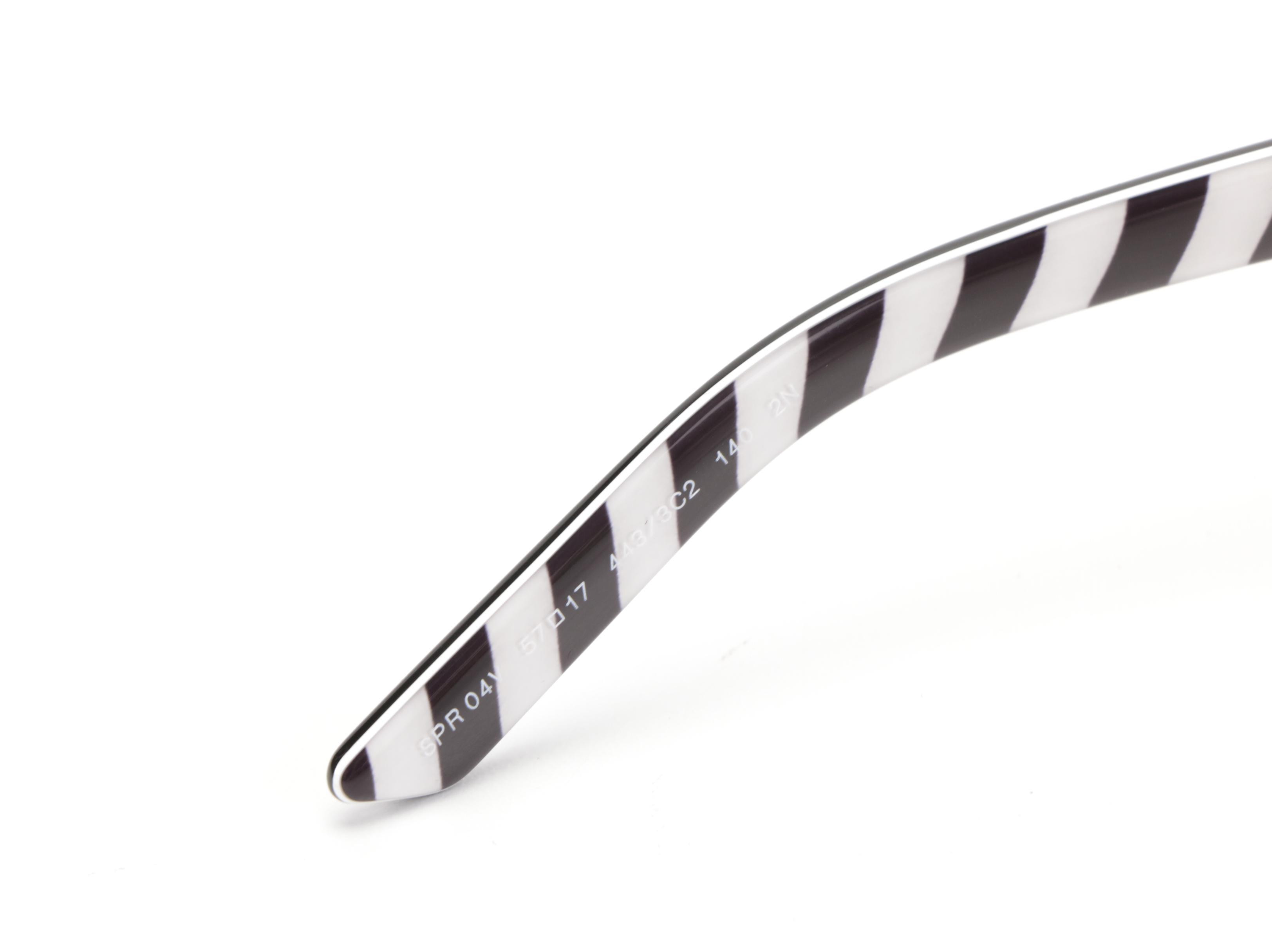 Prada SPR04V Millenials Rectangular Sunglasses in Grey Camo with Case and Box