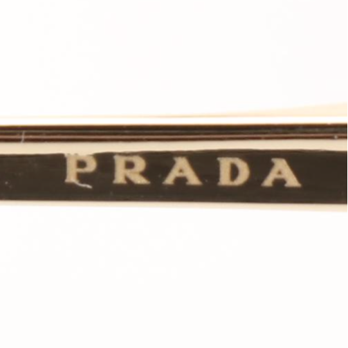 Prada SPR 18X Polarized Round Sunglasses with Case and Box