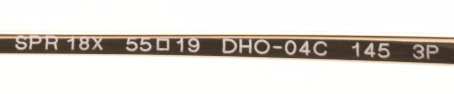 Prada SPR 18X Polarized Round Sunglasses with Case and Box