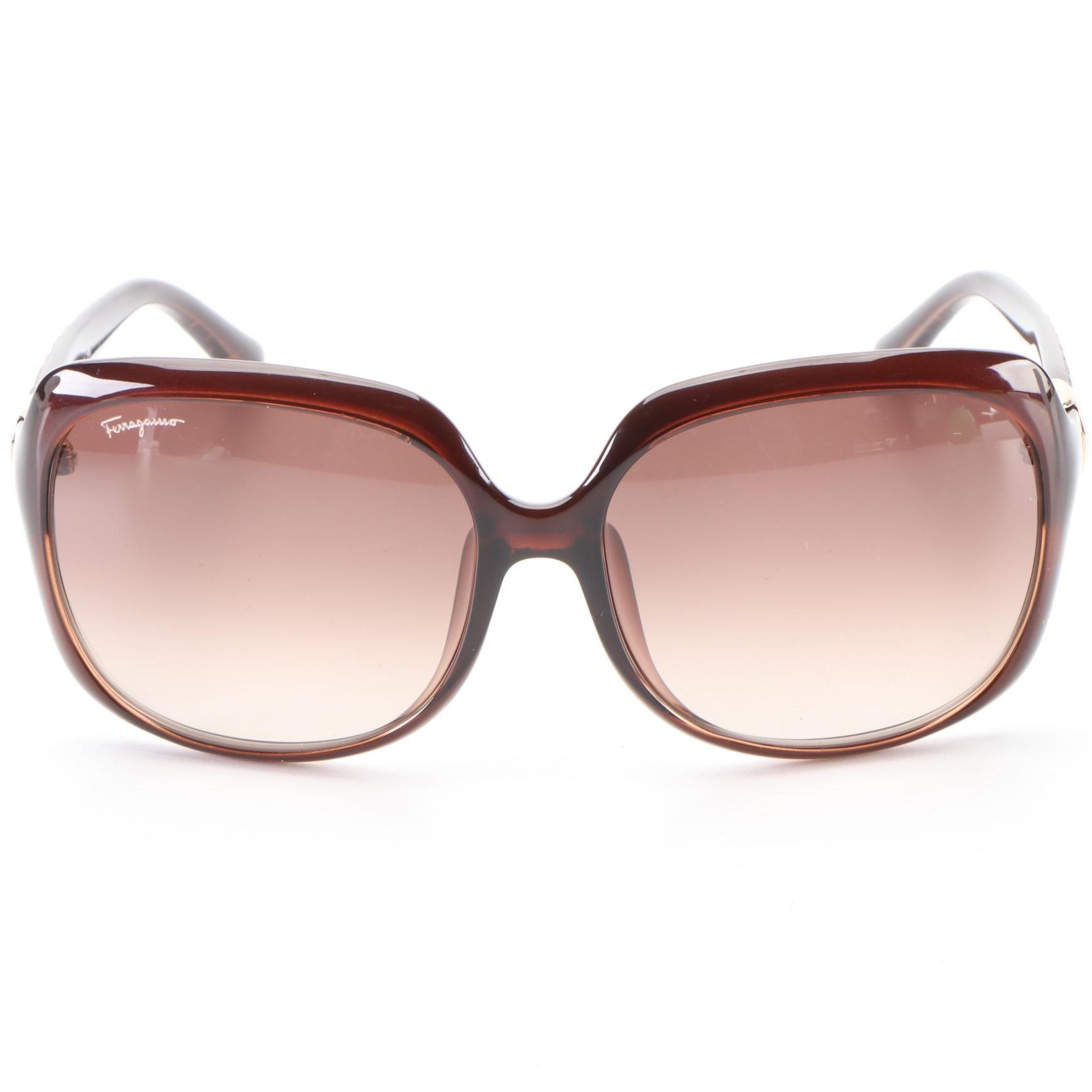 Salvatore Ferragamo SF739SA Oversized Sunglasses with Case and Box