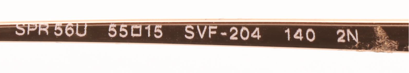 Prada SPR 56U Aviator Style Sunglasses with Case and Box