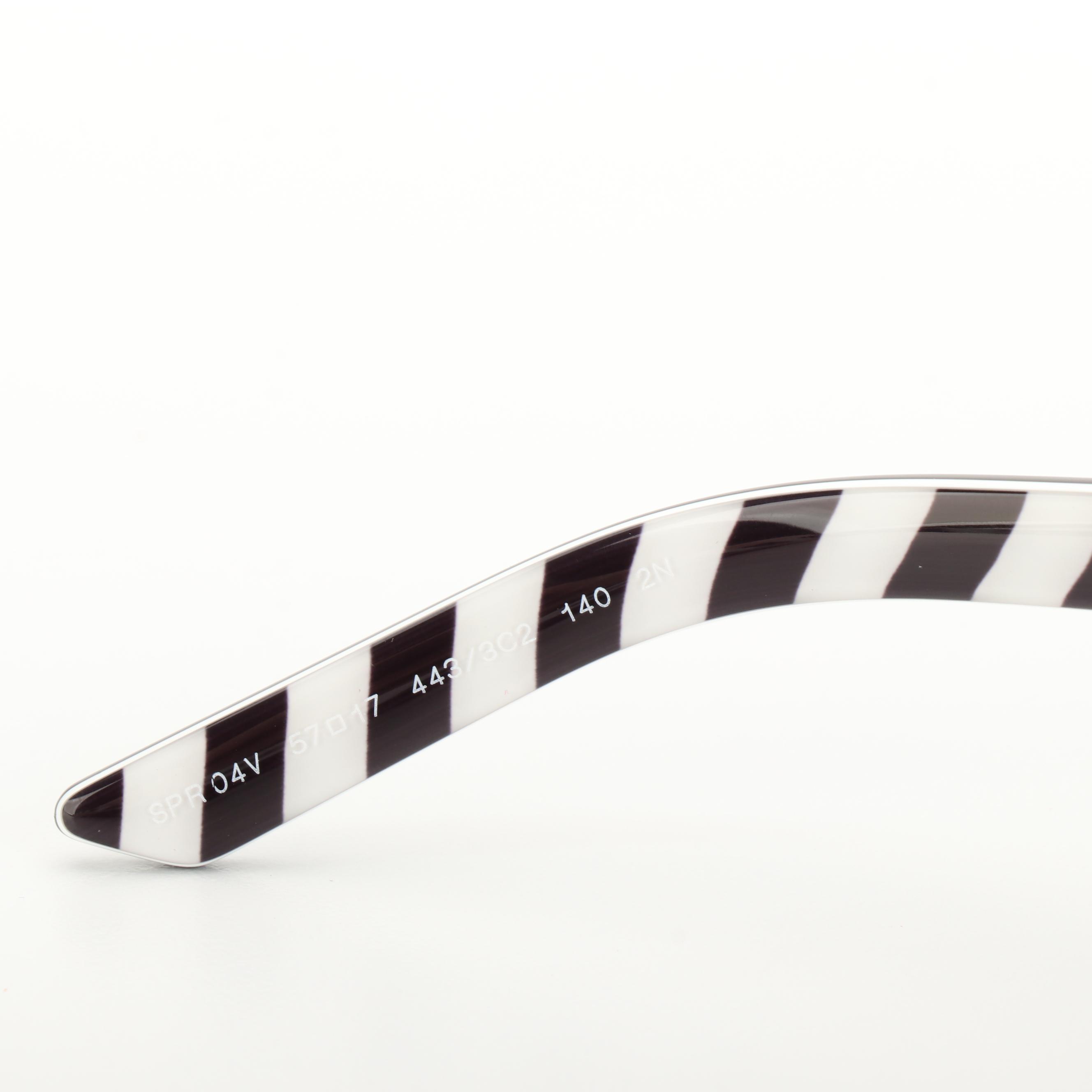 Prada SPR 04V Browline Sunglasses with Case and Box