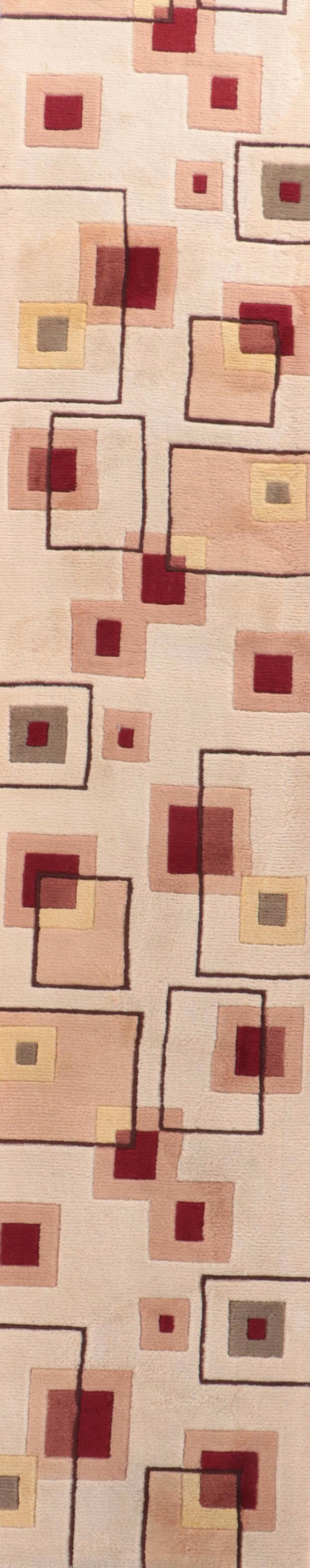 2'7 x 12'1 Hand-Tufted Momeni New Wave Collection Carpet Runner