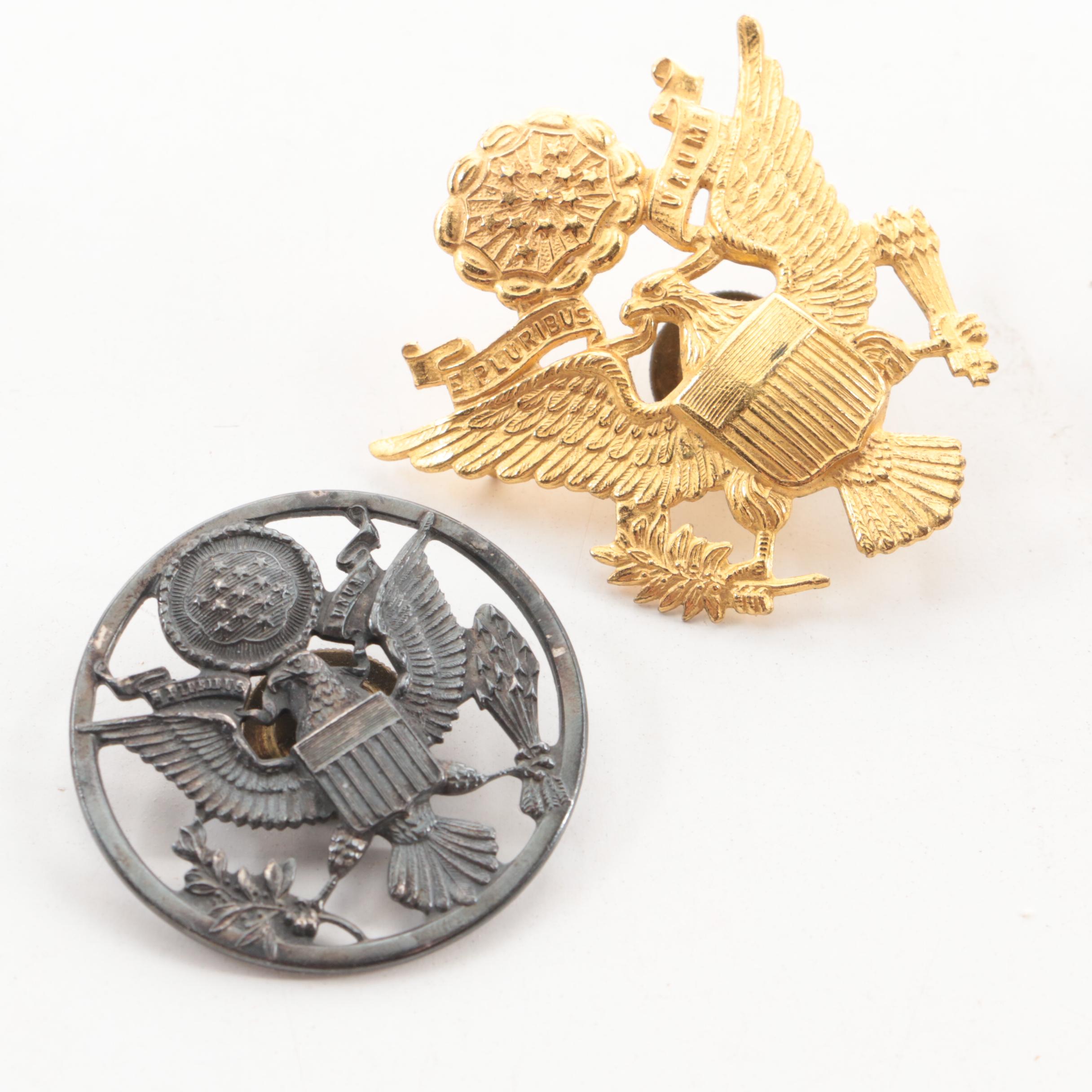 Haviland Limoges Porcelain Trinket Boxes with Flags and Other Memorabilia