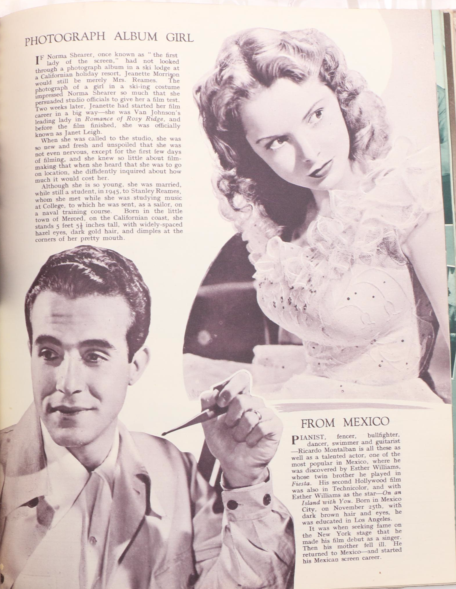 "Picture Show" and "Movie Album" Magazines Featuring Greta Garbo and Others