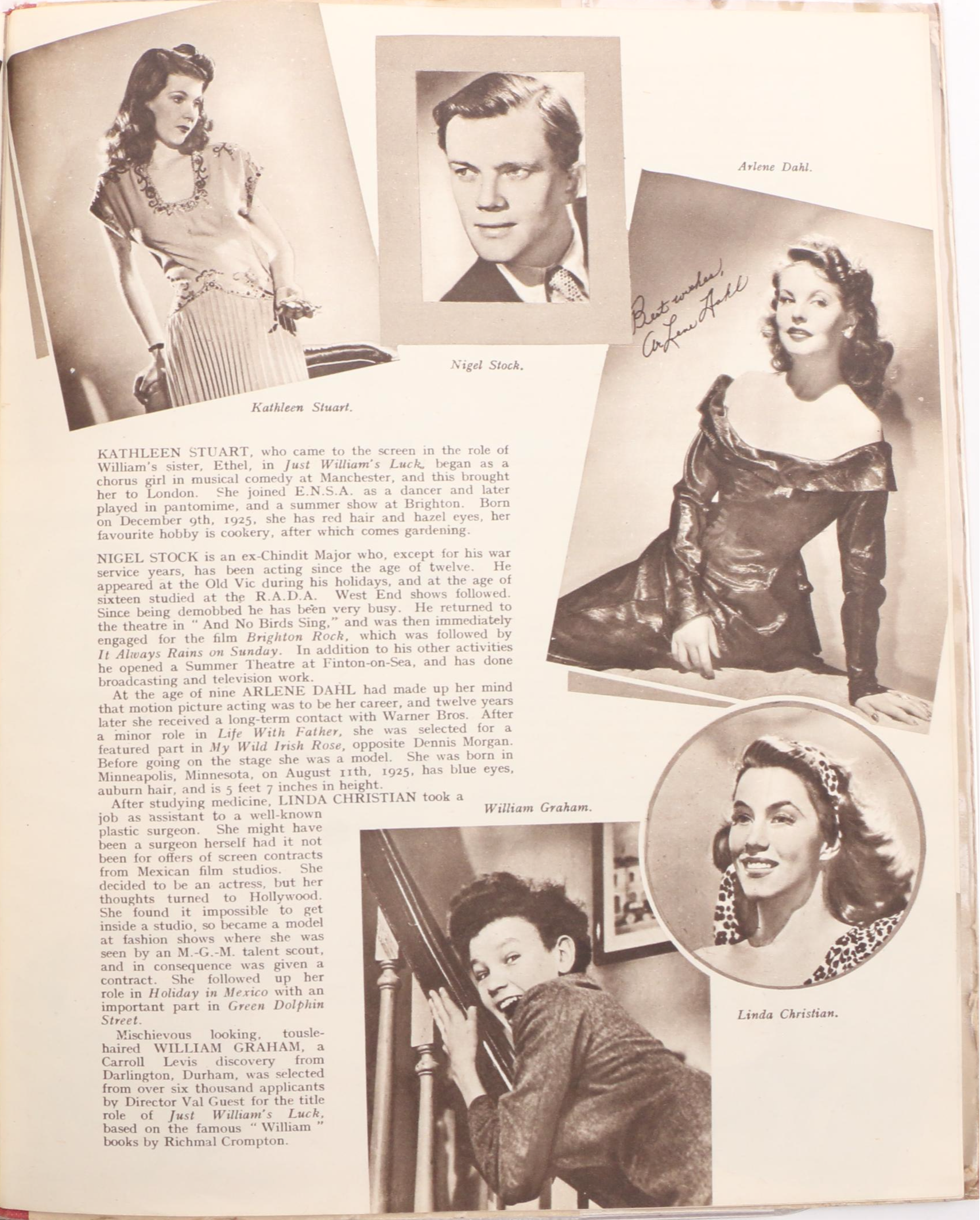 "Picture Show" and "Movie Album" Magazines Featuring Greta Garbo and Others