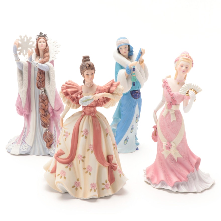 Lenox "Royal Reception", "Snow Queen" and Other Porcelain Figurines