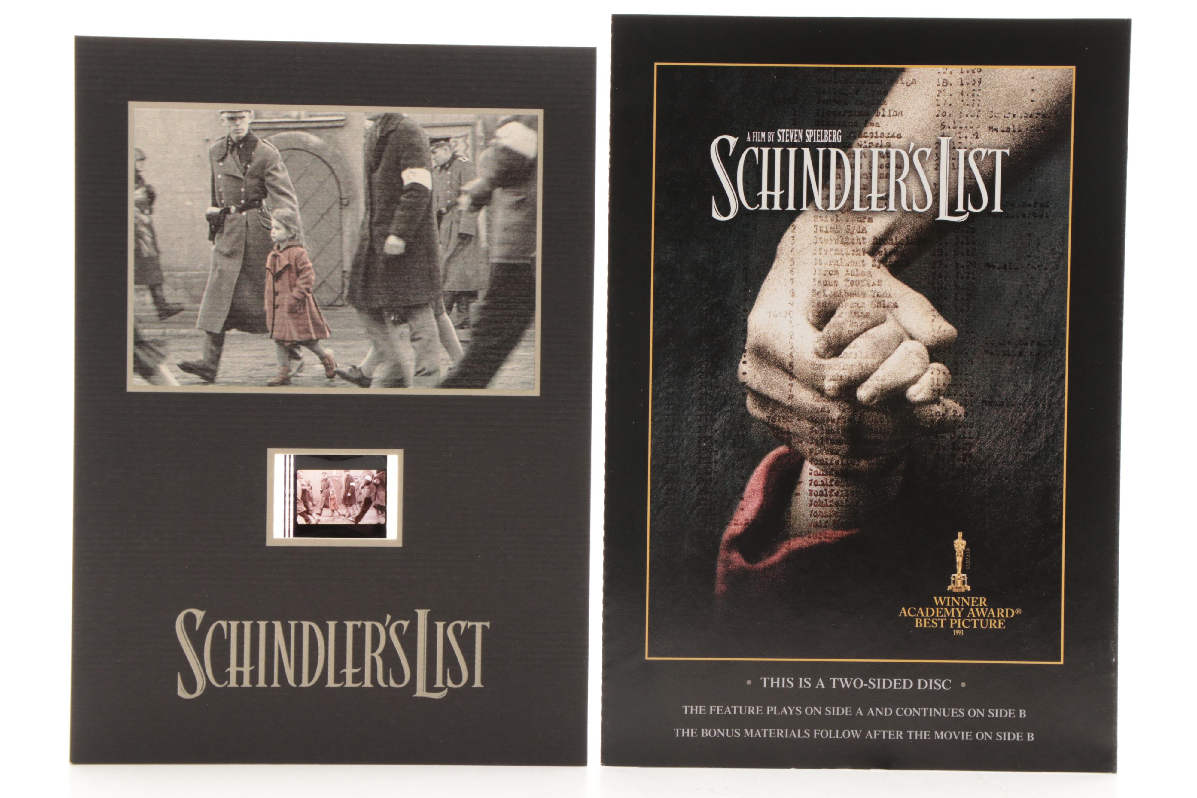 "Schindler's List" Collector's Gift Set