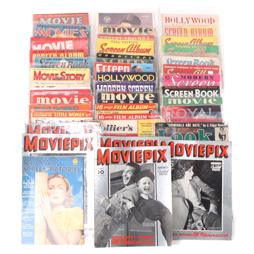 "Movie Mirror, "Moviepix," and More Film Magazines, Early to Mid-20th Century