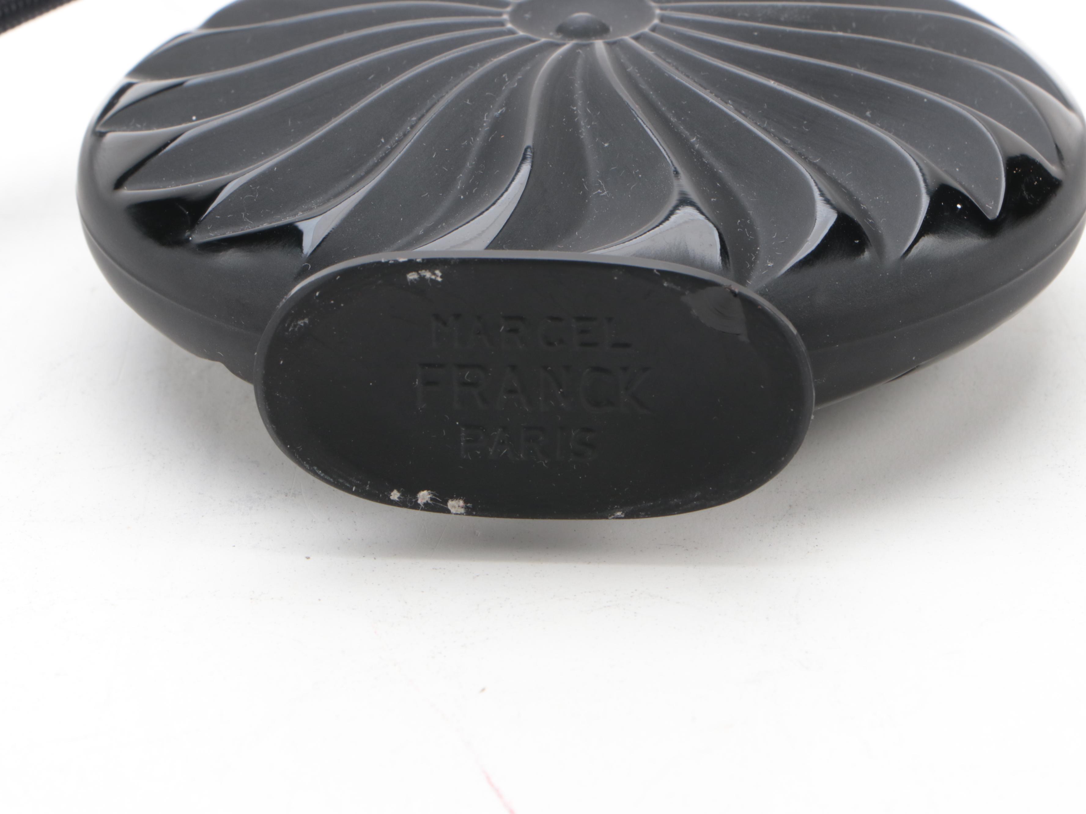 Bertil Vallien for Kosta Boda Glass Vase with Glass Perfume Bottles